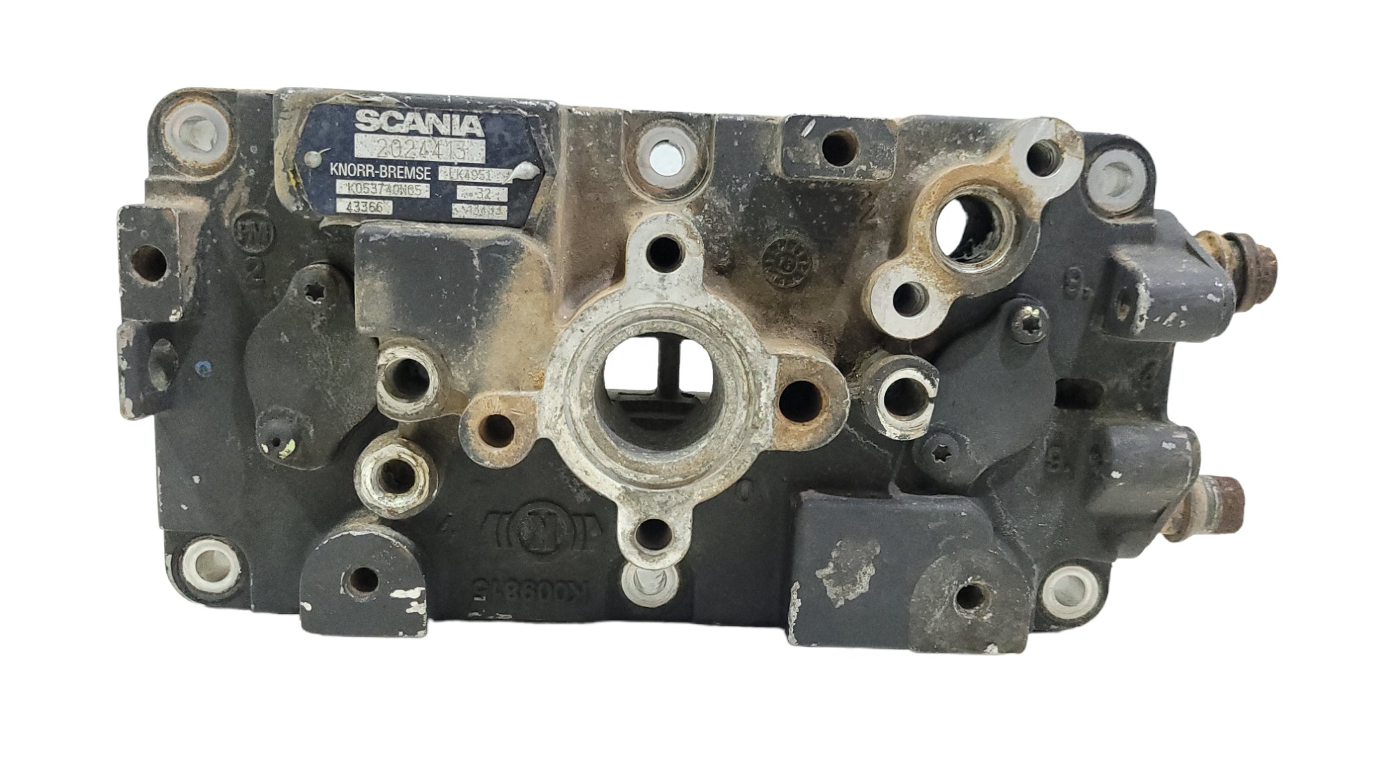 Cabeçote Compressor Ar Scania S5 2024413 3