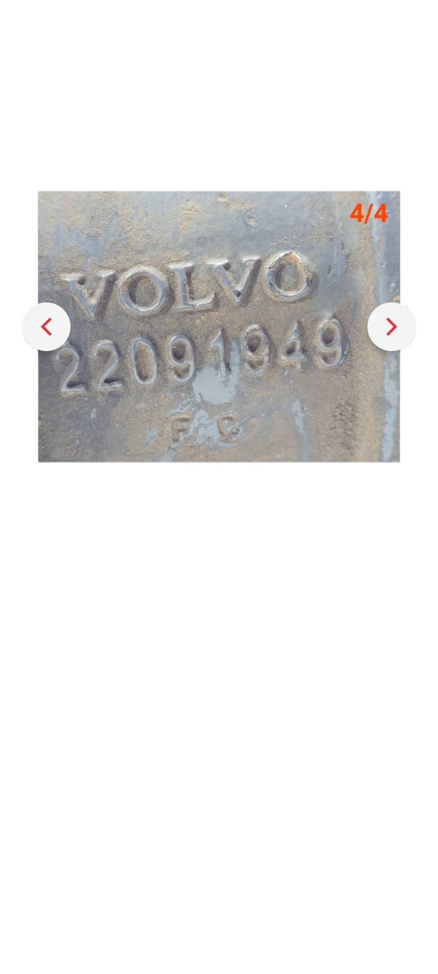 Mancal Barra Estabilizadora Volvo Vm 22091949 4