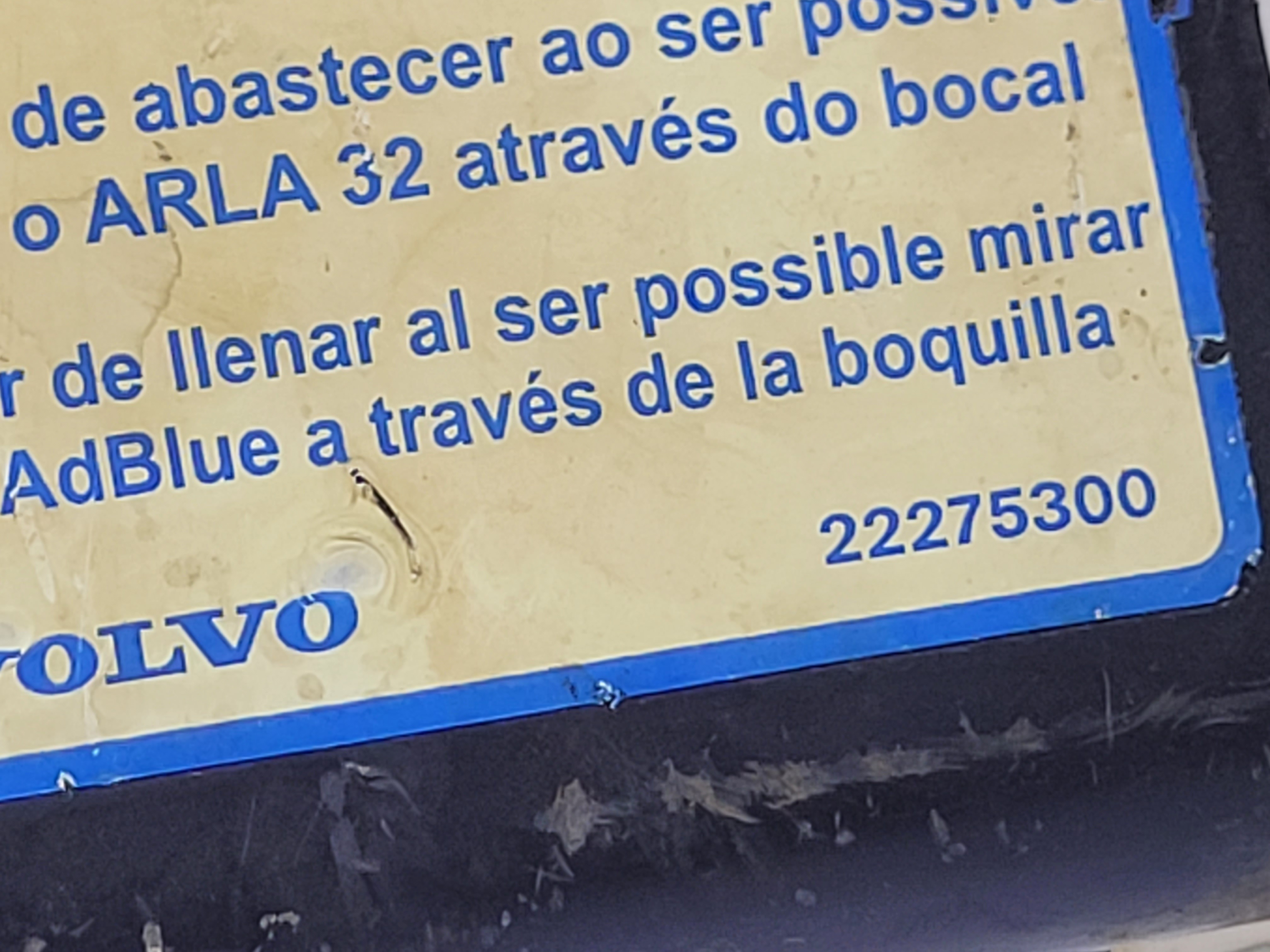 Suporte Bomba Arla Volvo Vm ~ 22275300 5