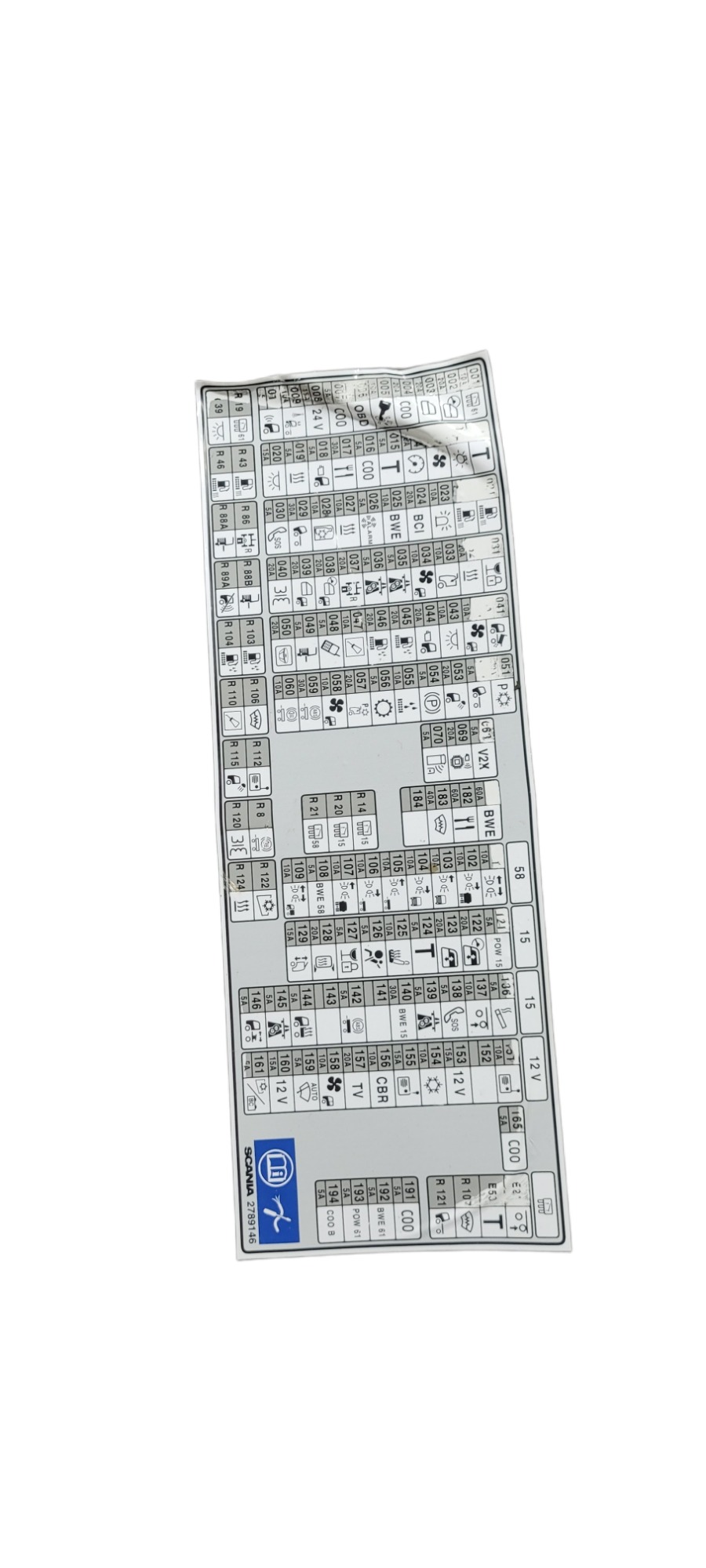 Tampa Fusivel Scania 7098901 3