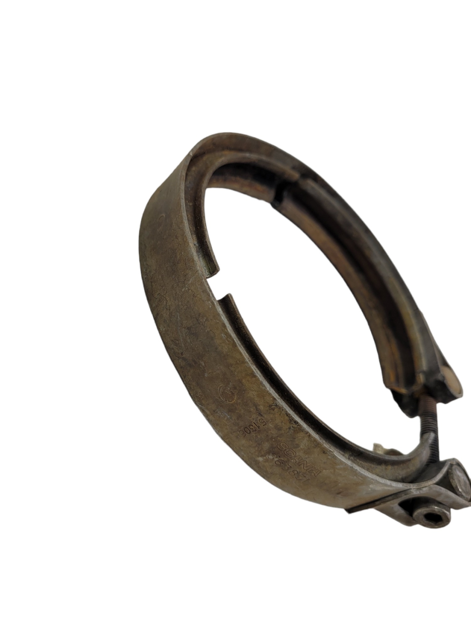 Abraçadeira V-band Aço Inox Scania