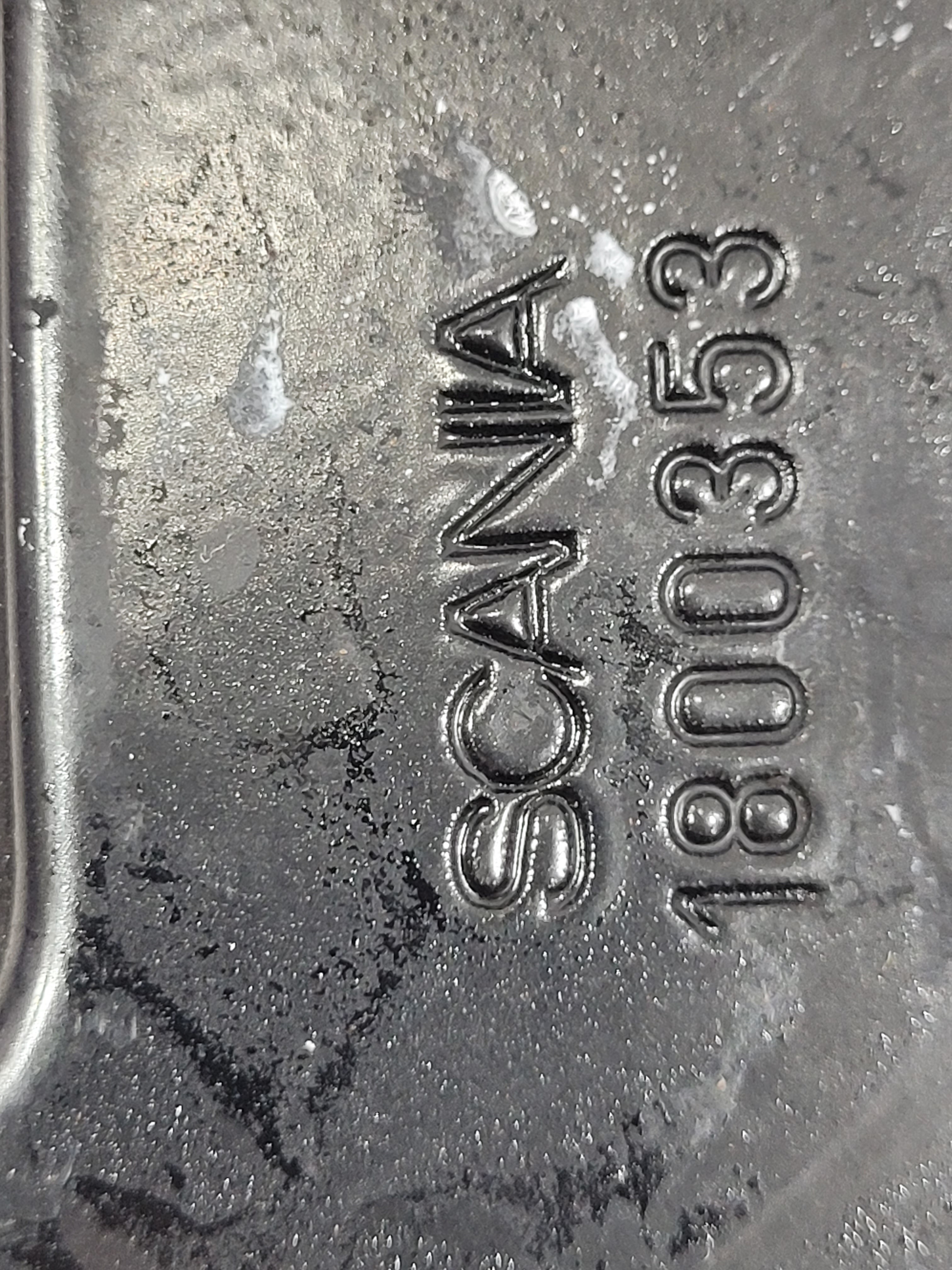 Placa Suporte Painel Scania 1800353 5