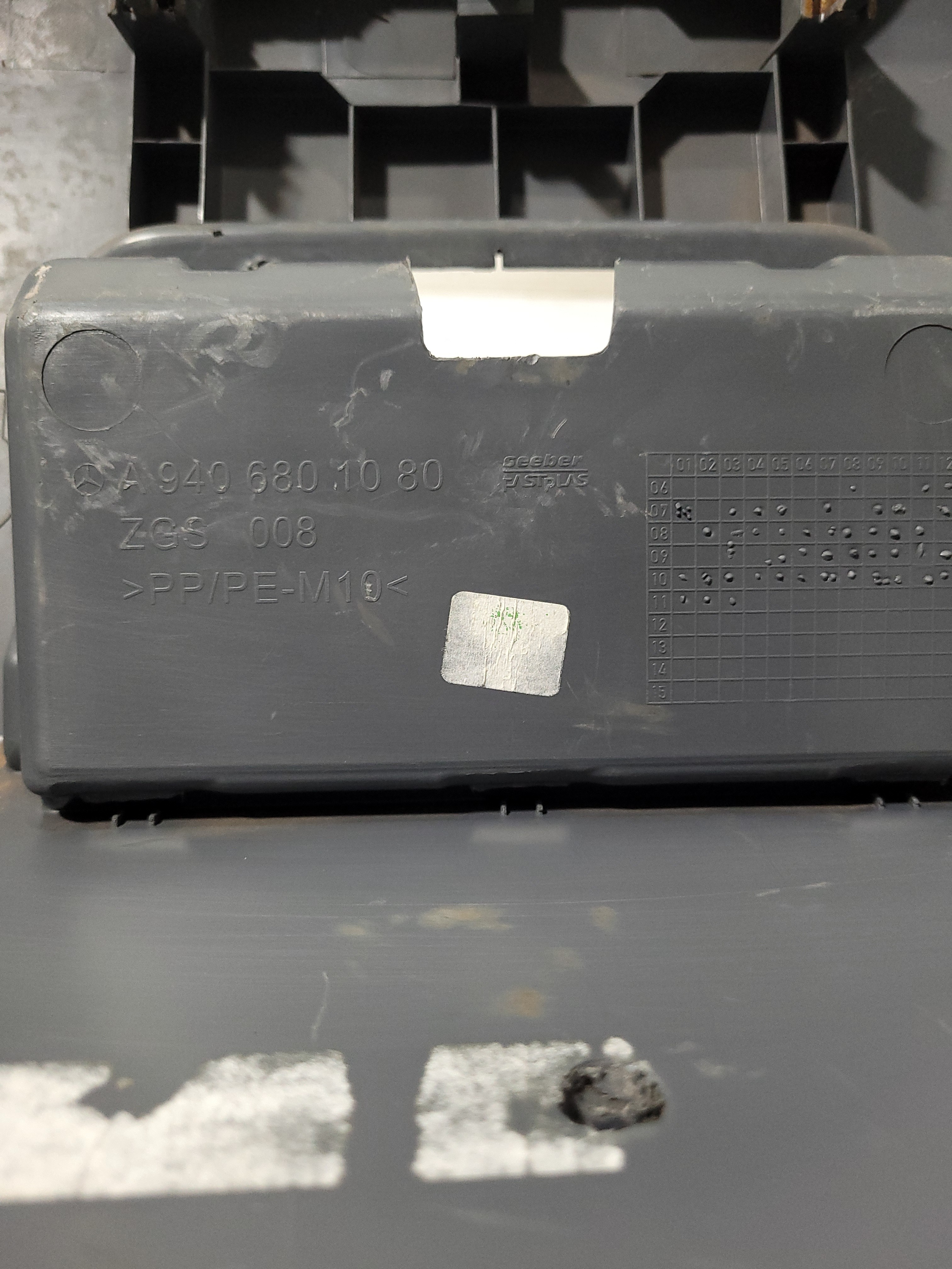Console Central M Benz Atego A9406801080 6