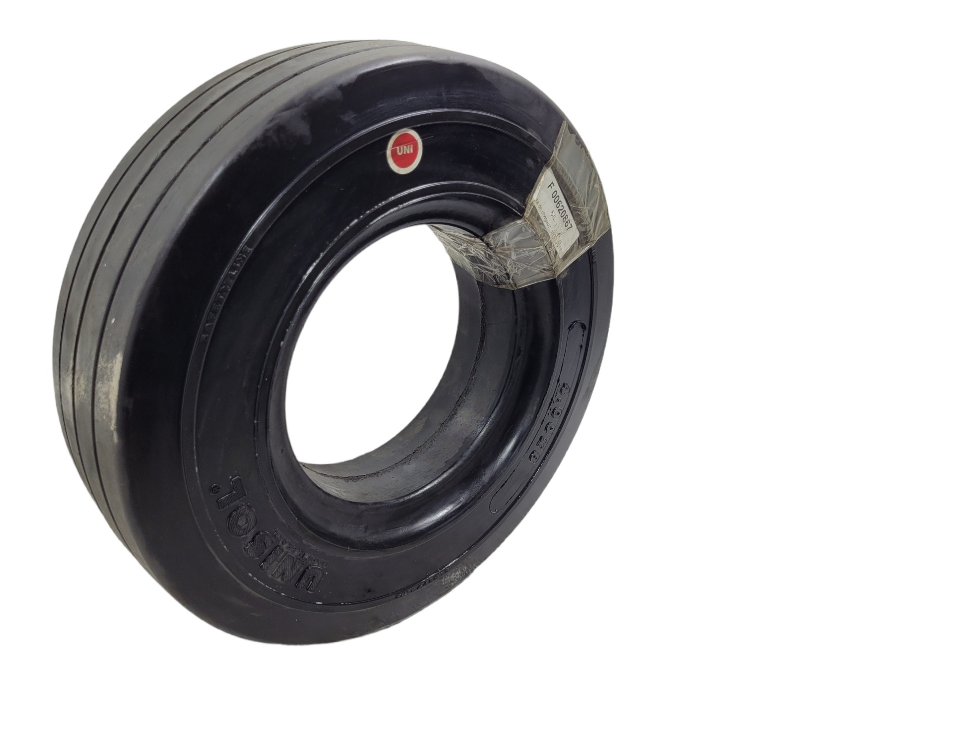 Pneu Unisol 4.00×8 Rim 3 Safety Line Maciço 1