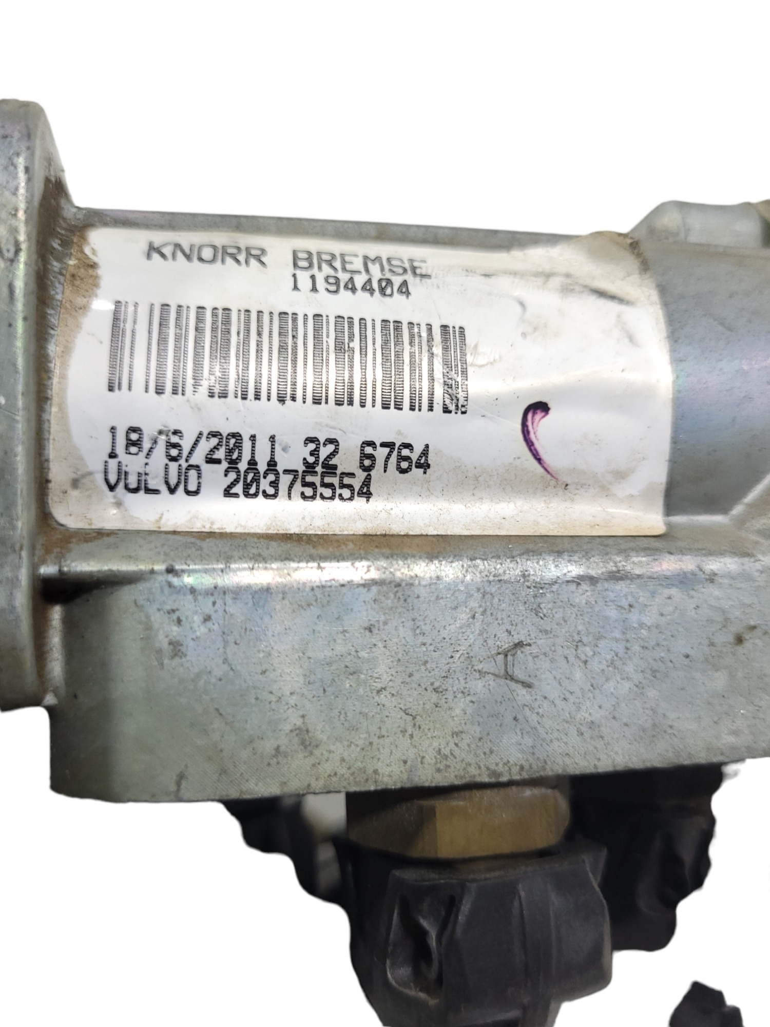 Válvula De Freio De Mão Volvo – N 20375554 5