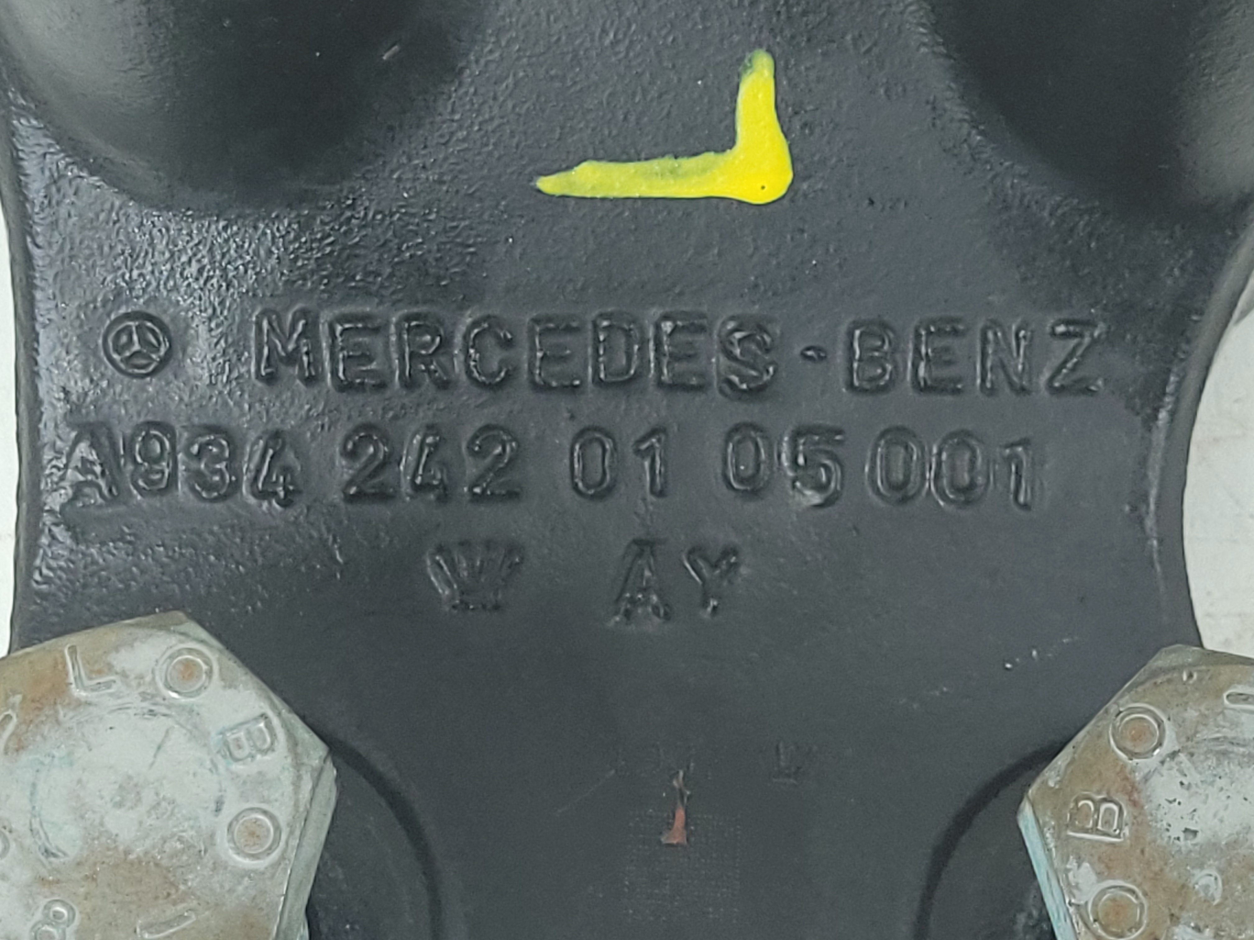 Suporte Da Caixa Direito M Benz Actros 2651 5