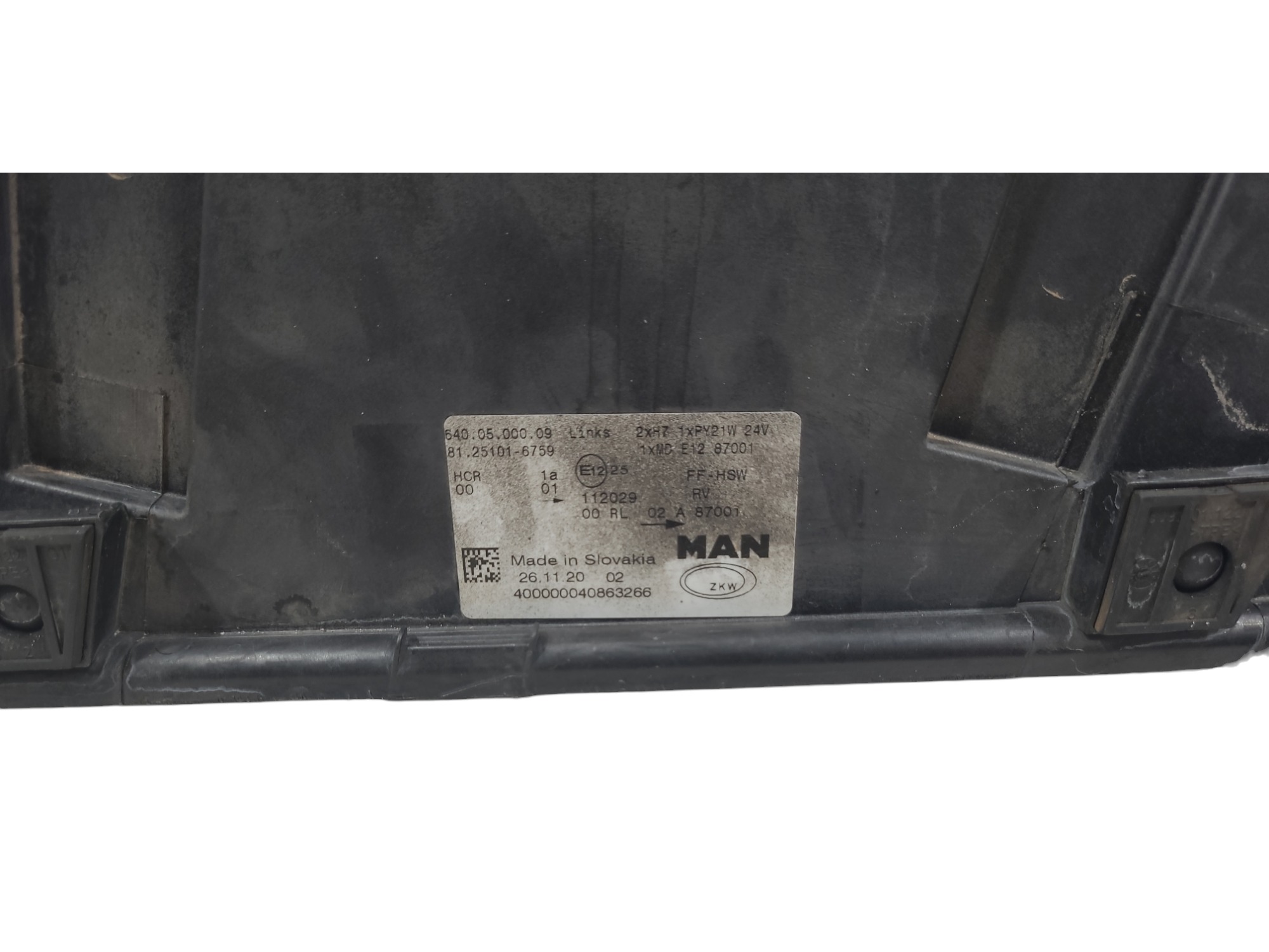 Caixa Suporte Farol Esquerdo Man Tgx 2020 81251016759 5