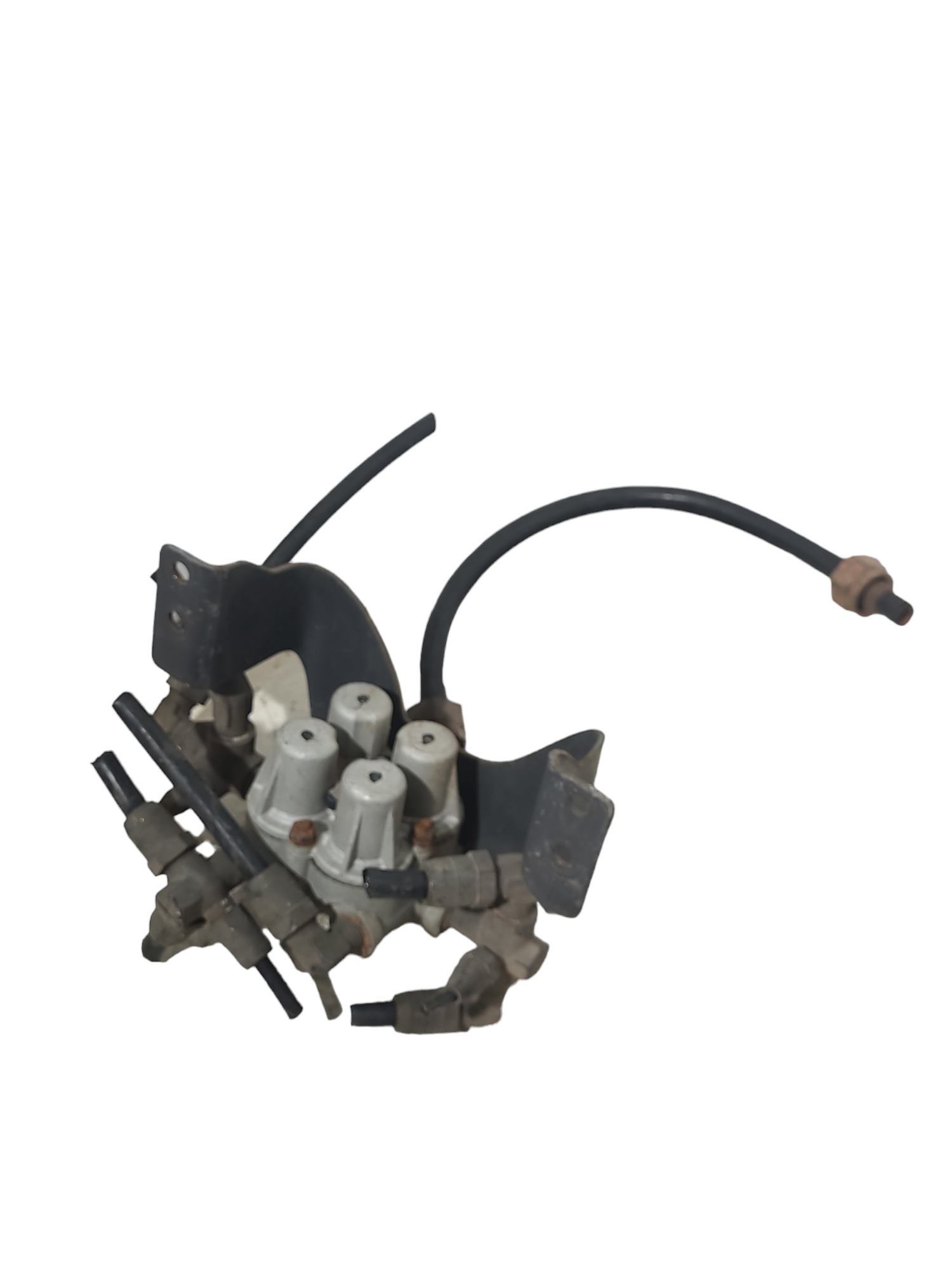 Valvula Freio 4 Guias Com Suporte Ford Cargo 815 3