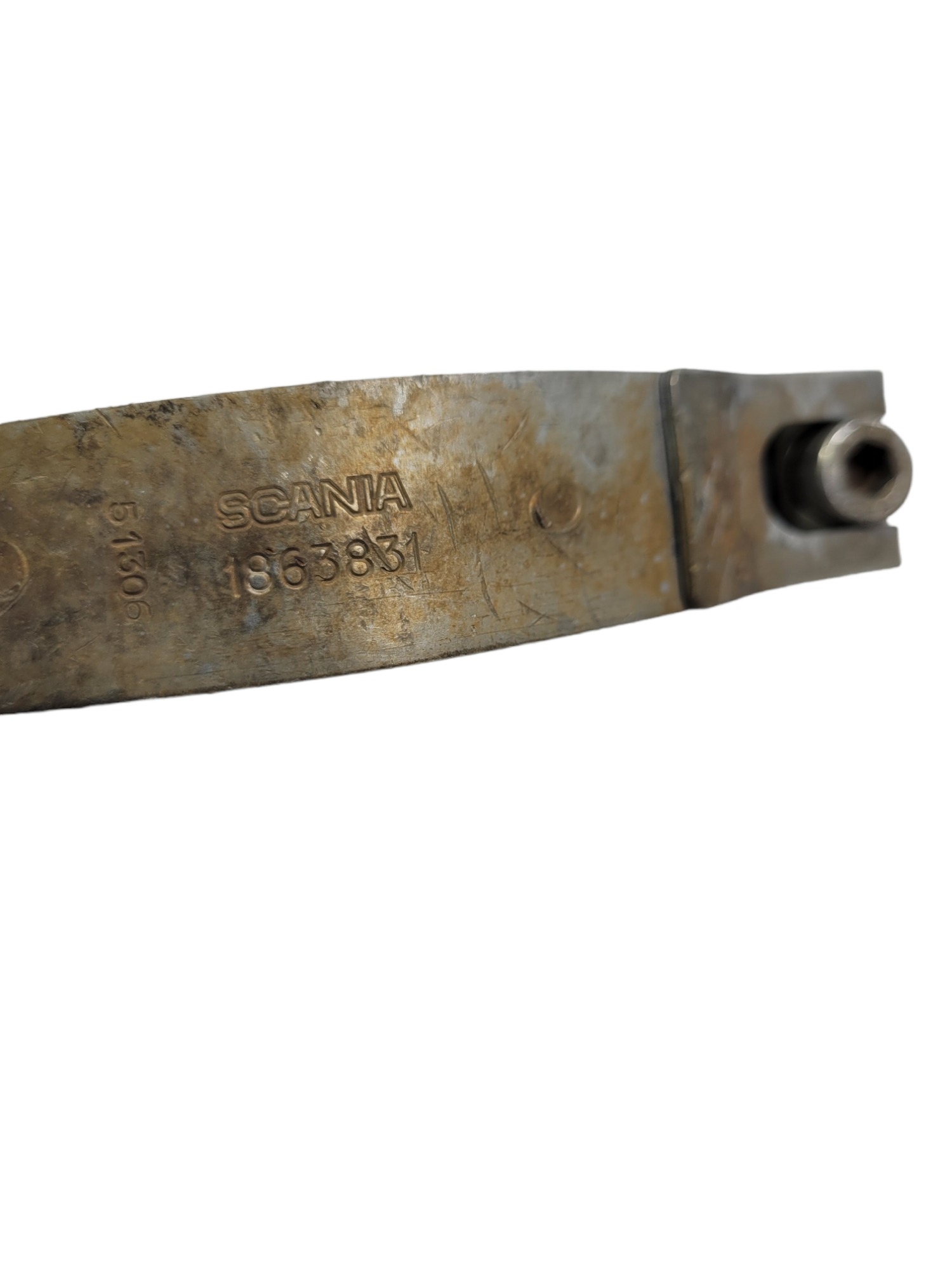 Abraçadeira V-band Aço Inox Scania 3