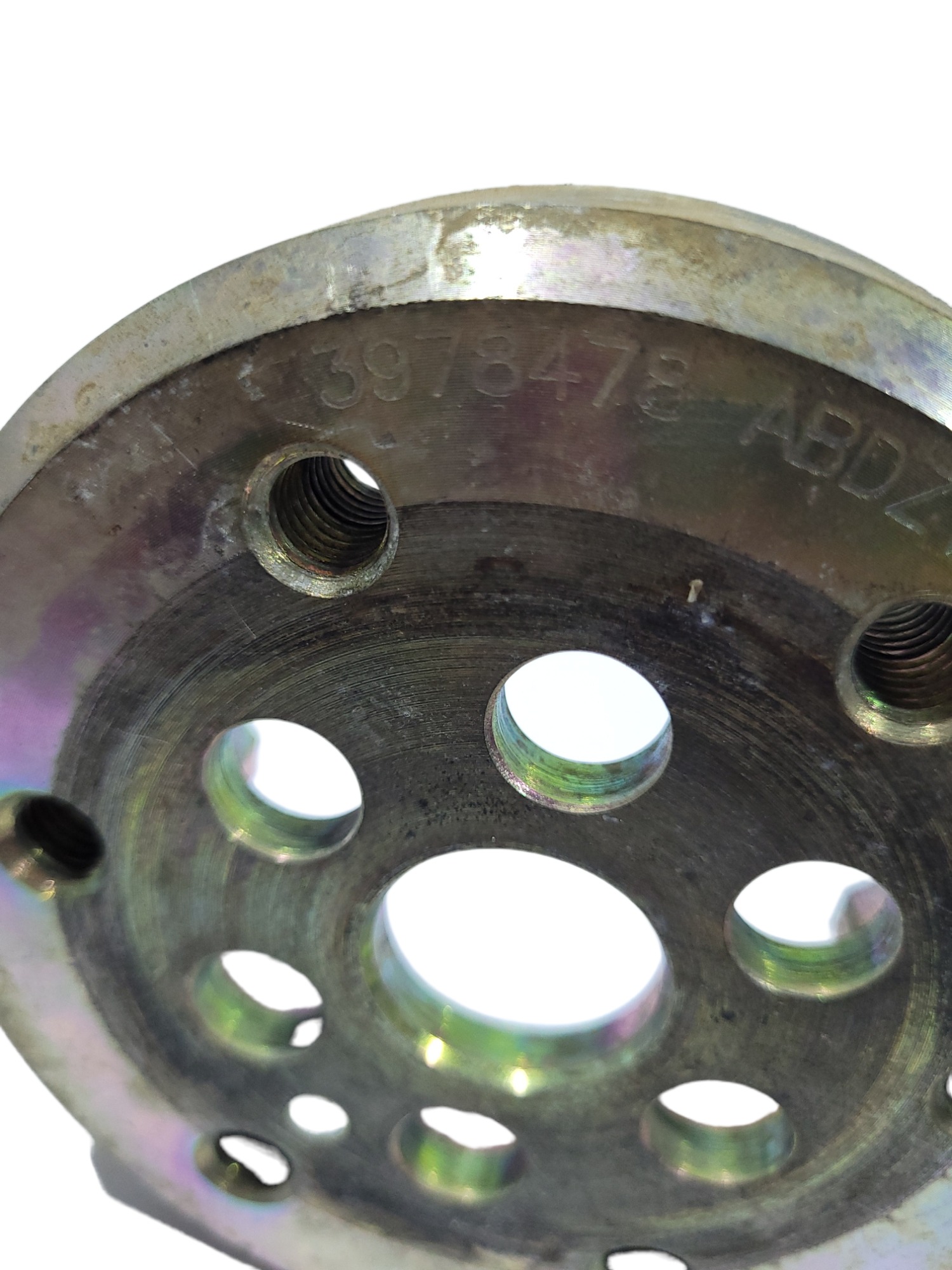 Flange Da Polia Do Virabrequim Ford Cargo 816 3978478 5