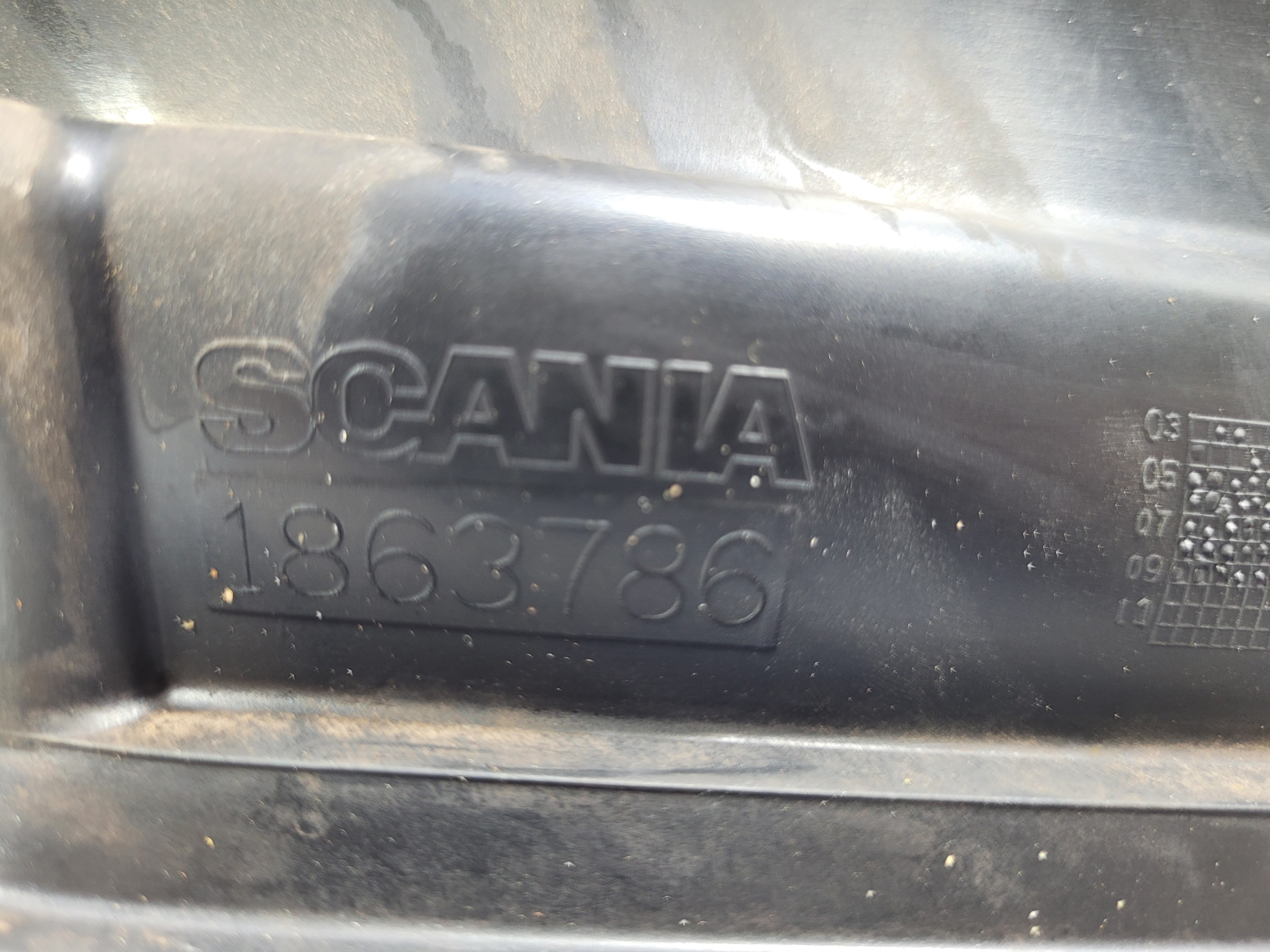 Guarda Pó Coluna Direção Scania 124 ~ 1863786 5