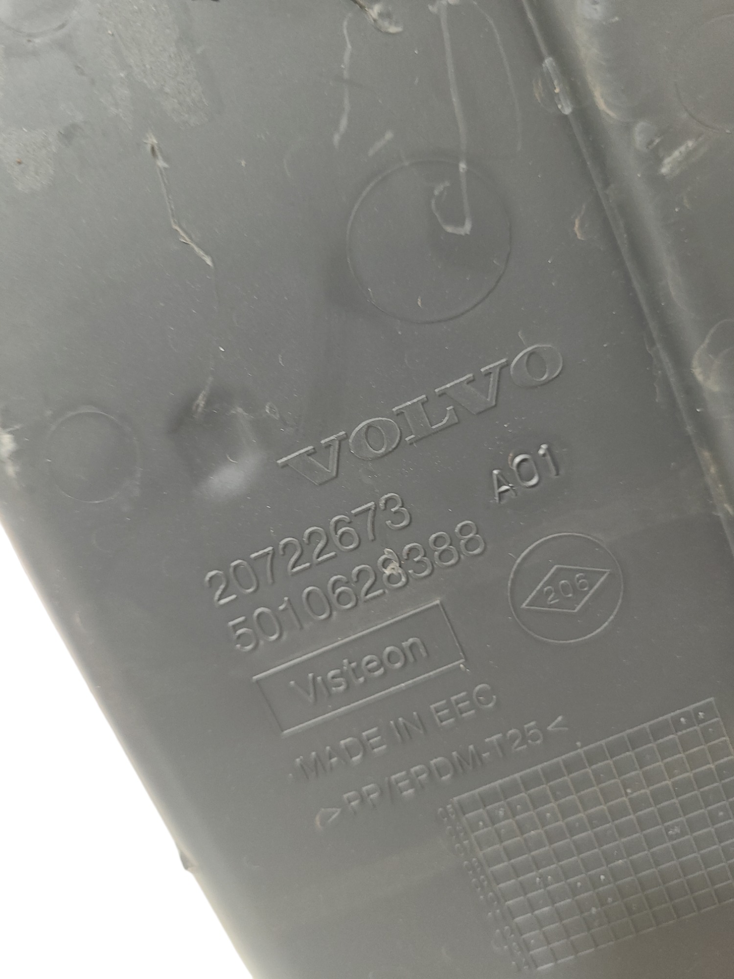 Moldura Difusor Ar Central Volvo Vm 20722673 5