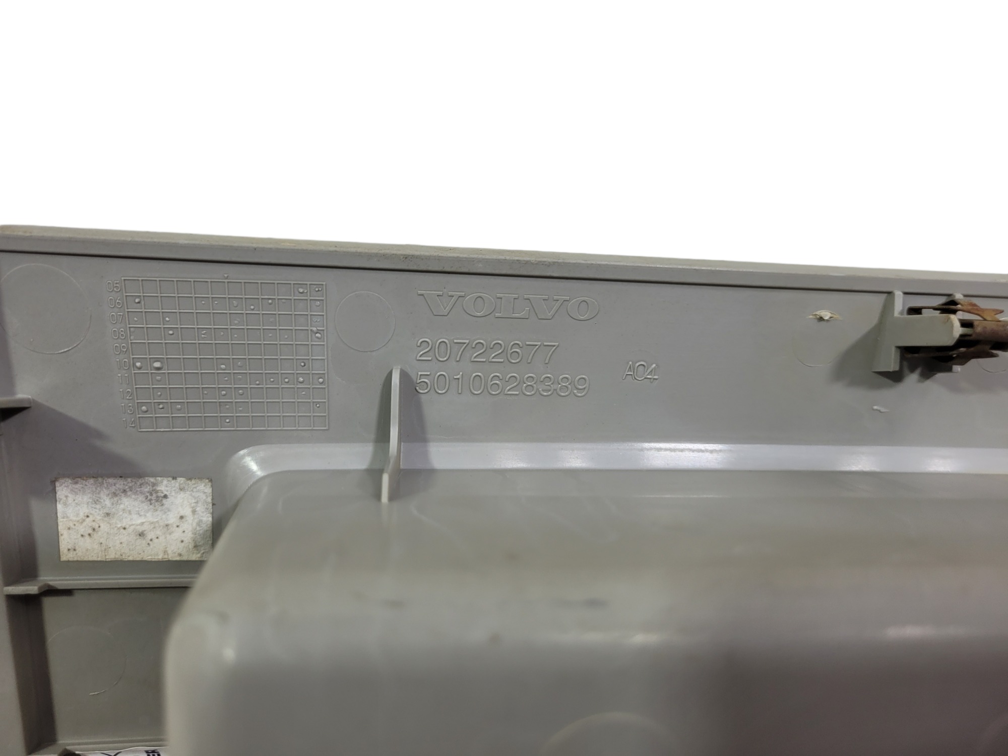 Porta Objetos Painel Central Volvo Vm 20722677 Nao Se Aplica 5