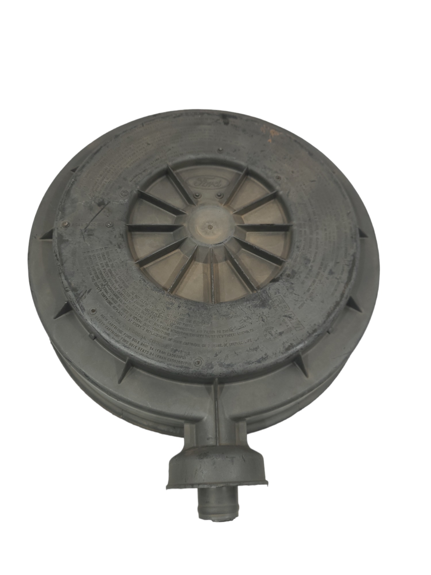 Tapa Filtro Filtro Ford 1722 Preto Não Se Aplica 1