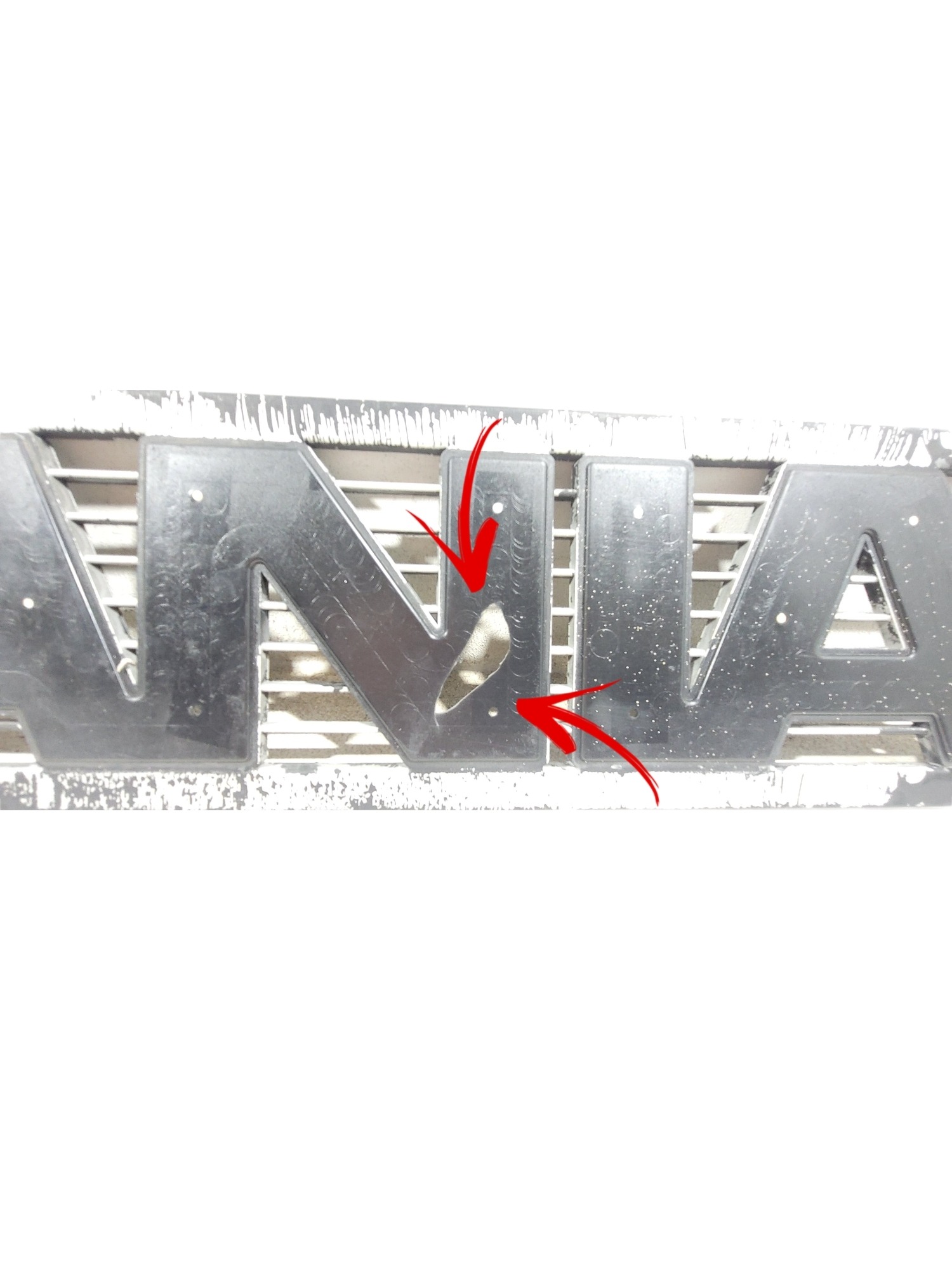 Grade Letreiro Scania 5