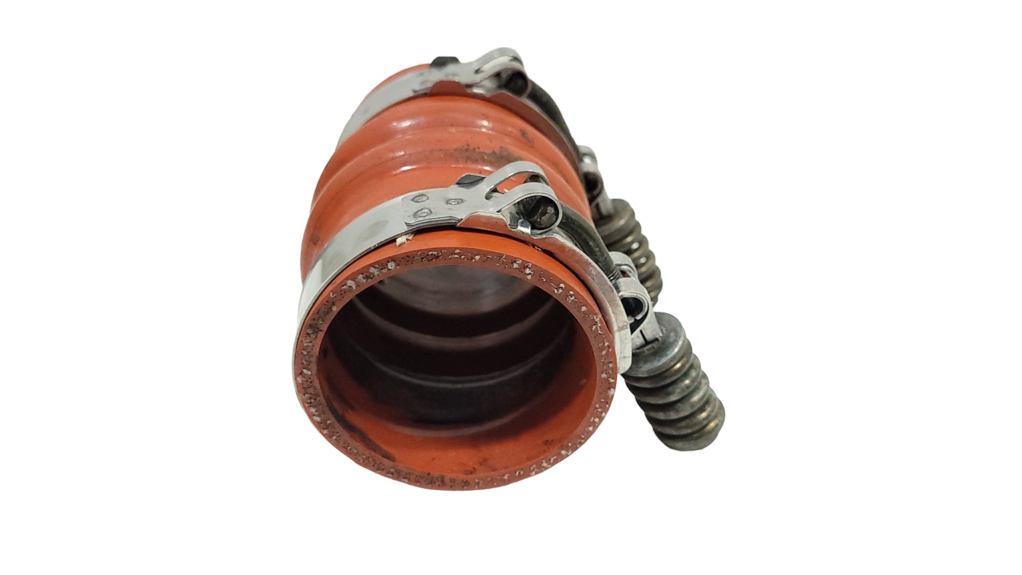 Mangueira Com Abraçadeira Intercooler Foton 1039  Laranja 5