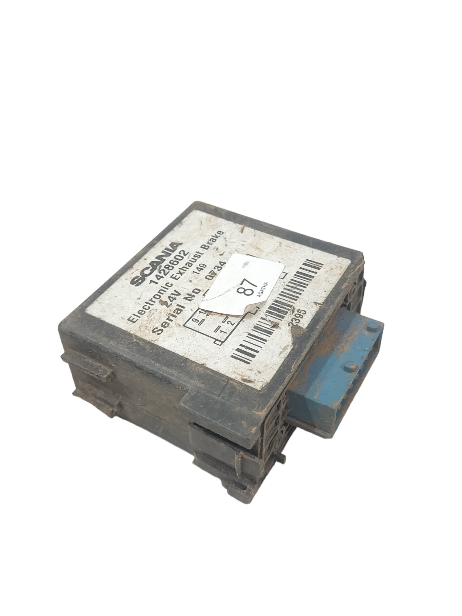 Módulo Controle Eletrônico Freio Motor Scania 124 1428602 3