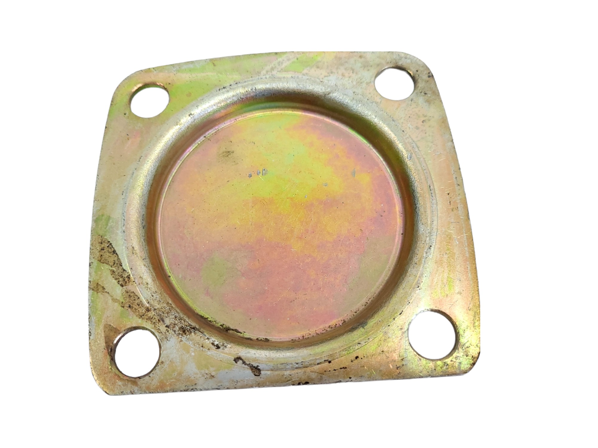 Tampa Da Seletora Caixa Zf 1650 Dourado 5