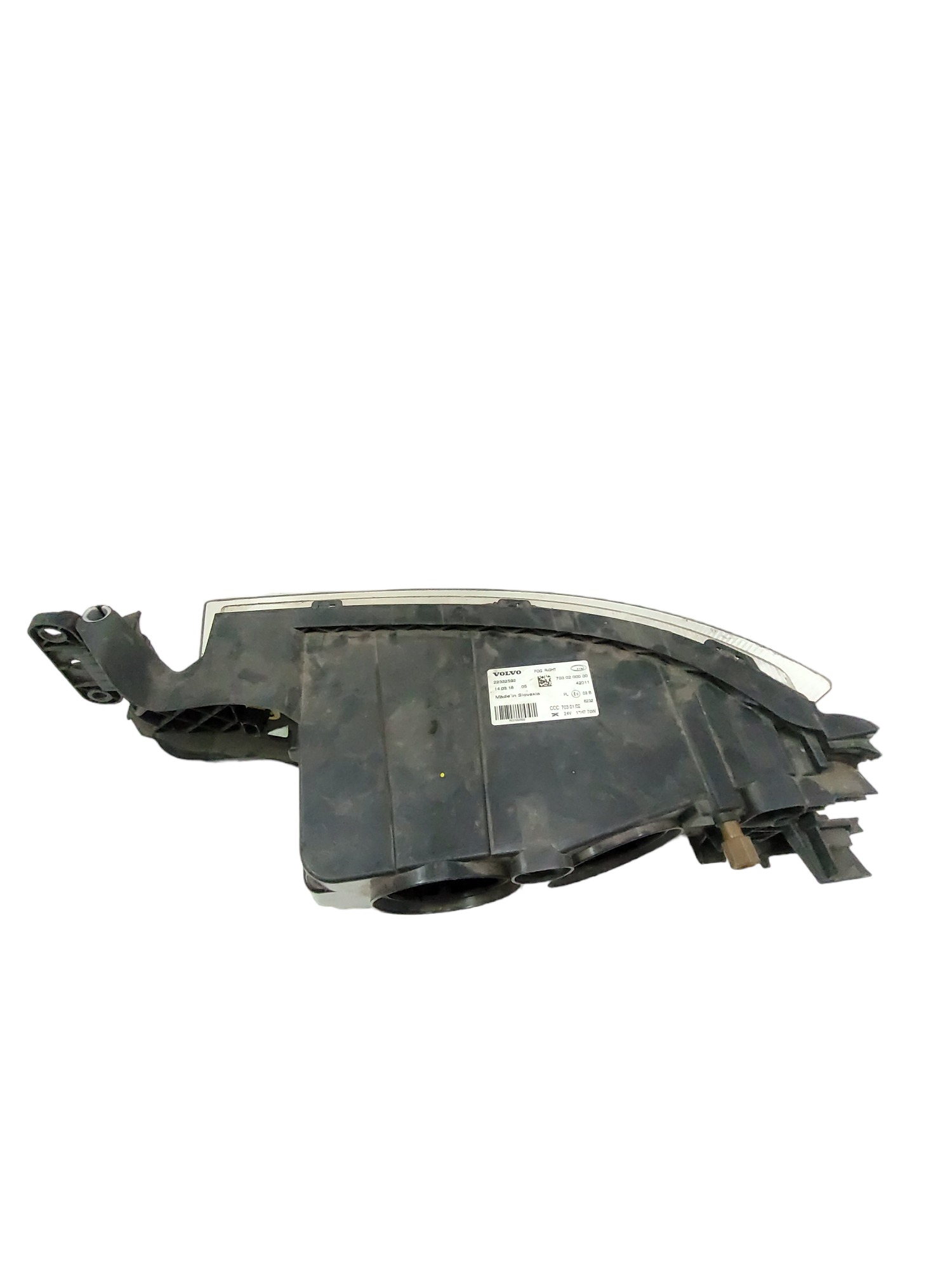 Farol Auxiliar Esquerdo Volvo Fh Para Recuperar  Transparente 5