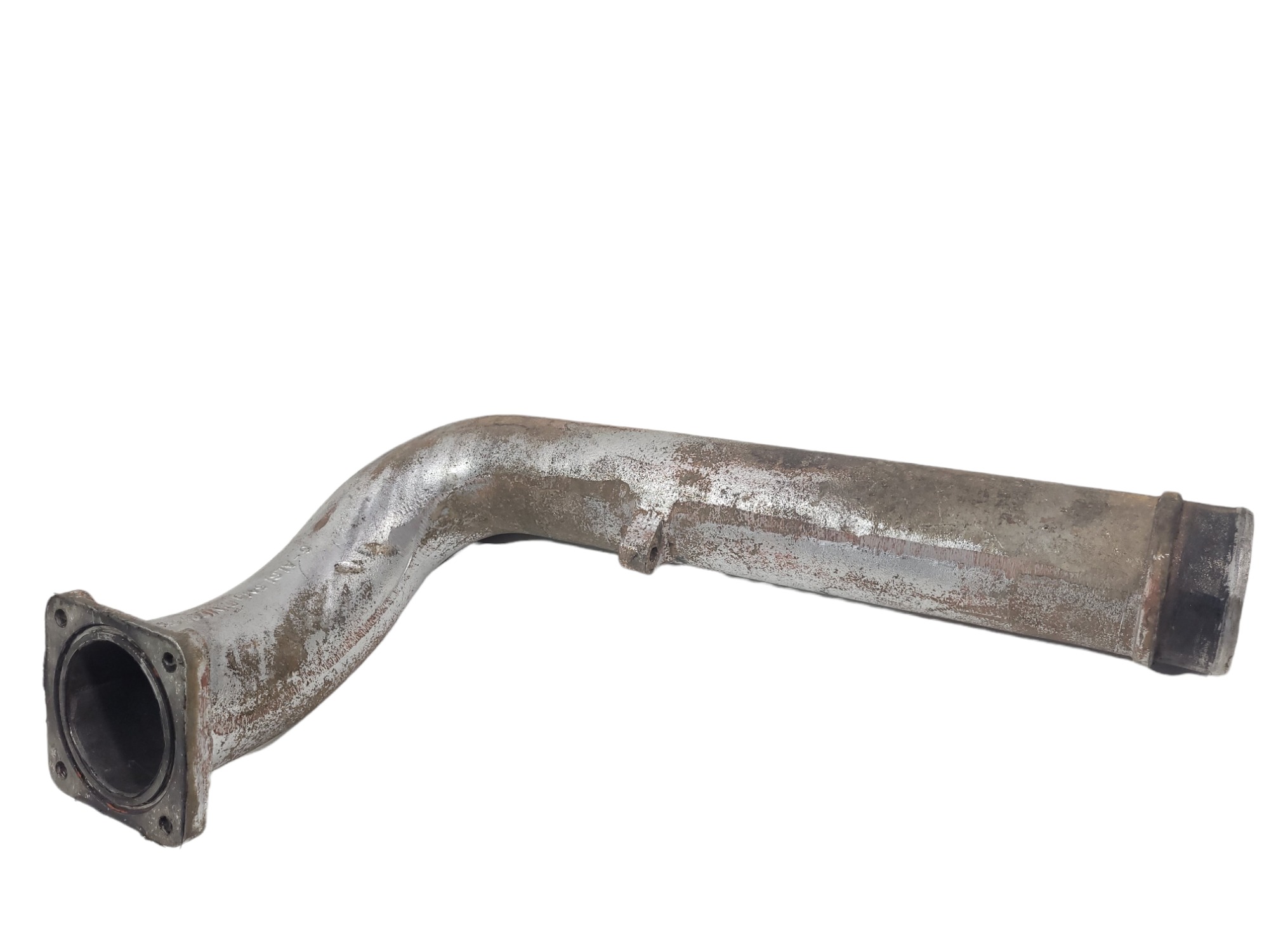 Tubo Intercooler Iveco Eurotech8160993ry Prata 1