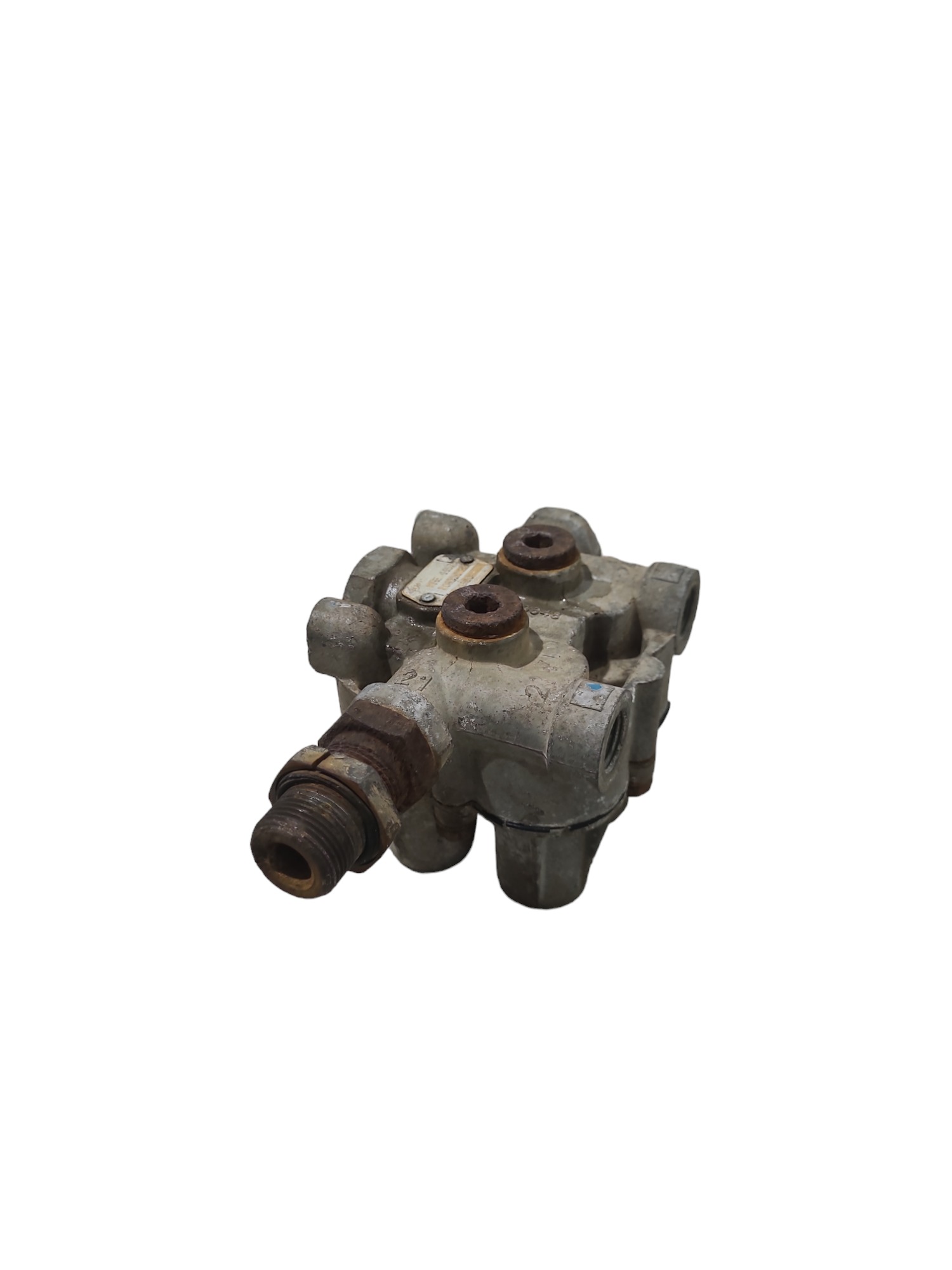 Valvula Freio 4 Guias Com Suporte  Ford Cargo 815 3