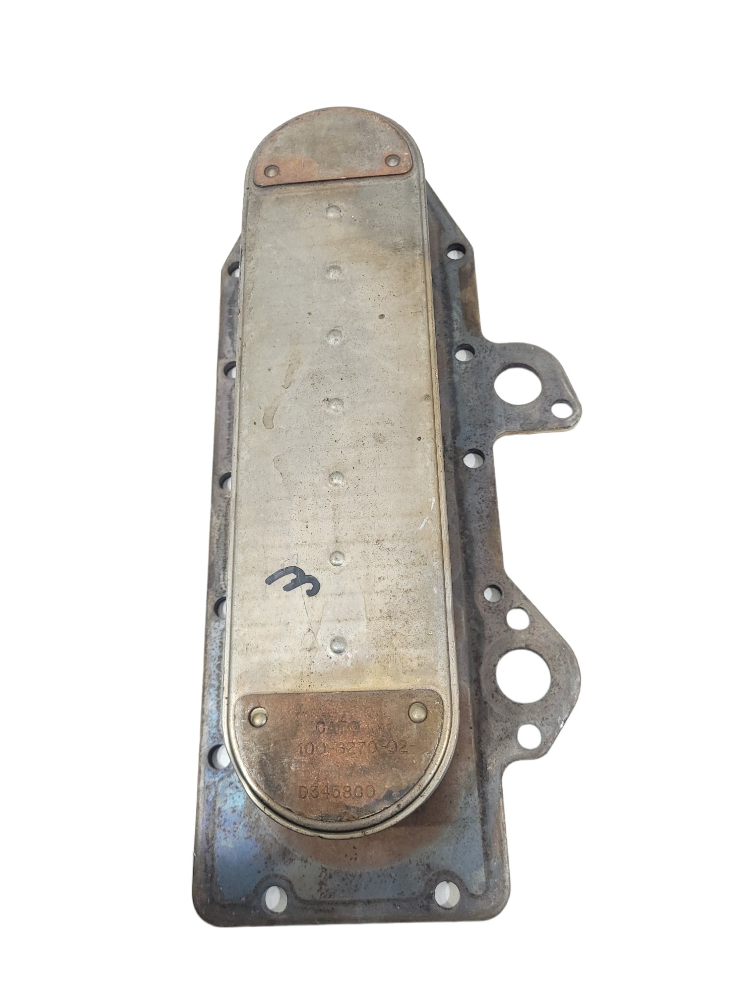 Radiador De Óleo Motor Caterpillar 3126b 100627002 1