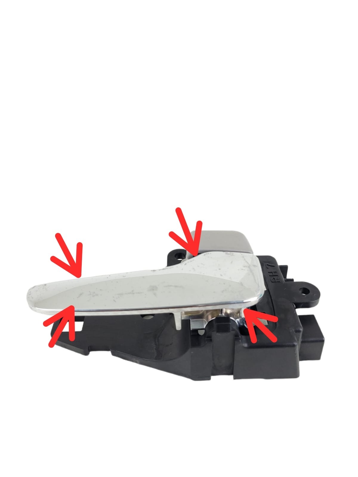 Maçaneta Interna Dianteira Direita L200 Triton / 5716a580 Preto Dianteira 7