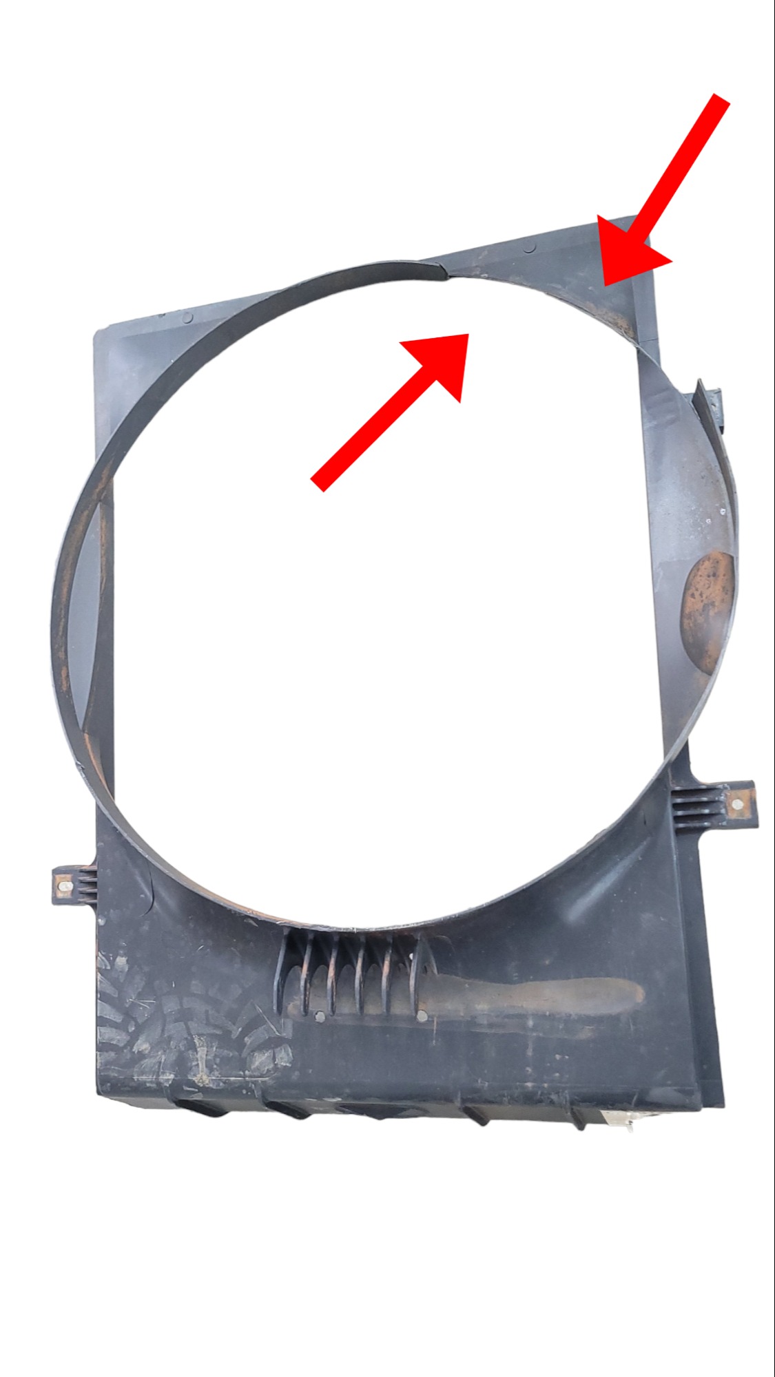Defletor Ar Radiador M Benz Atego A9585050455 4