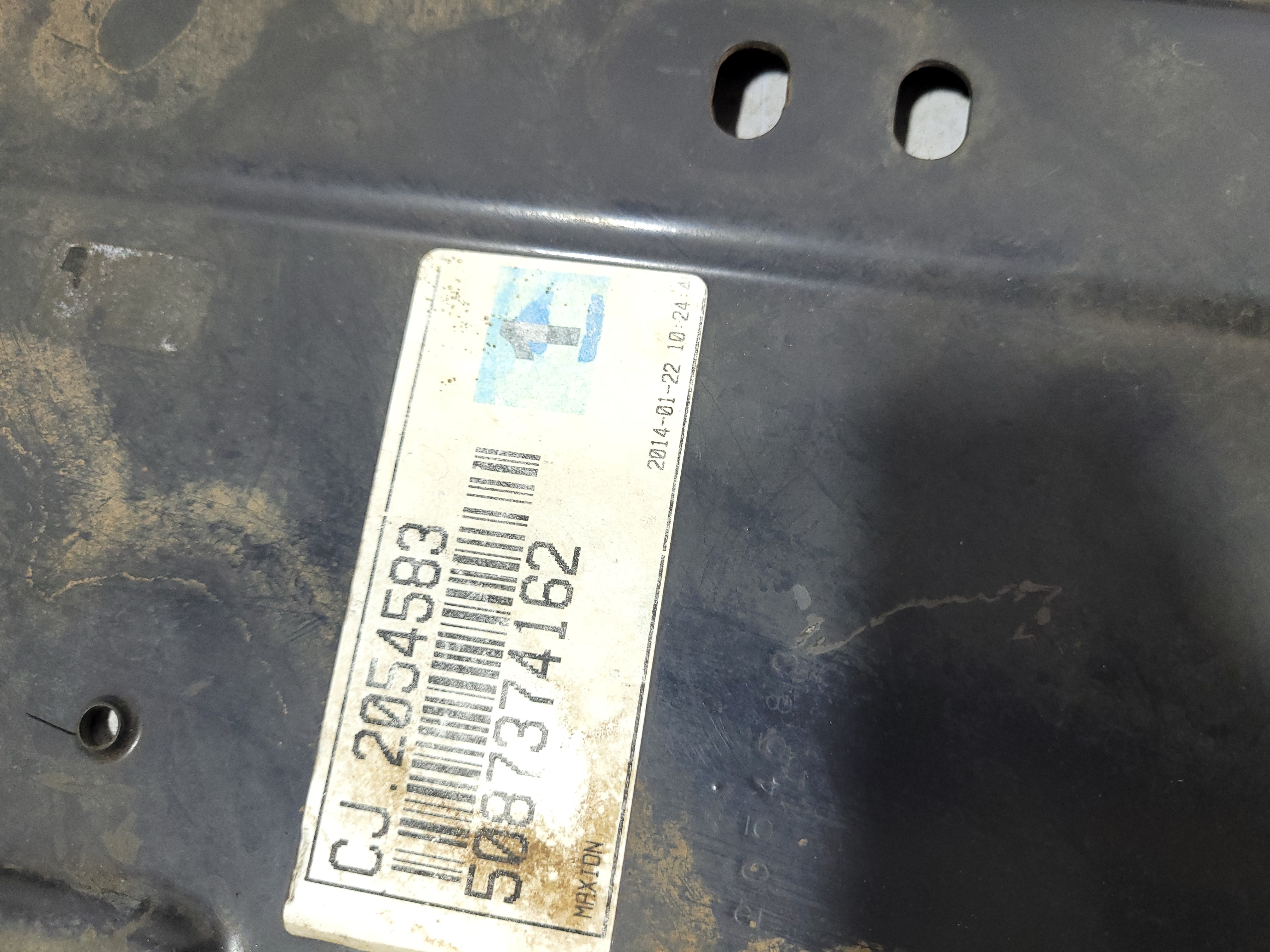 Suporte Paralama Traseiro Esquerdo Scania 2054583 5