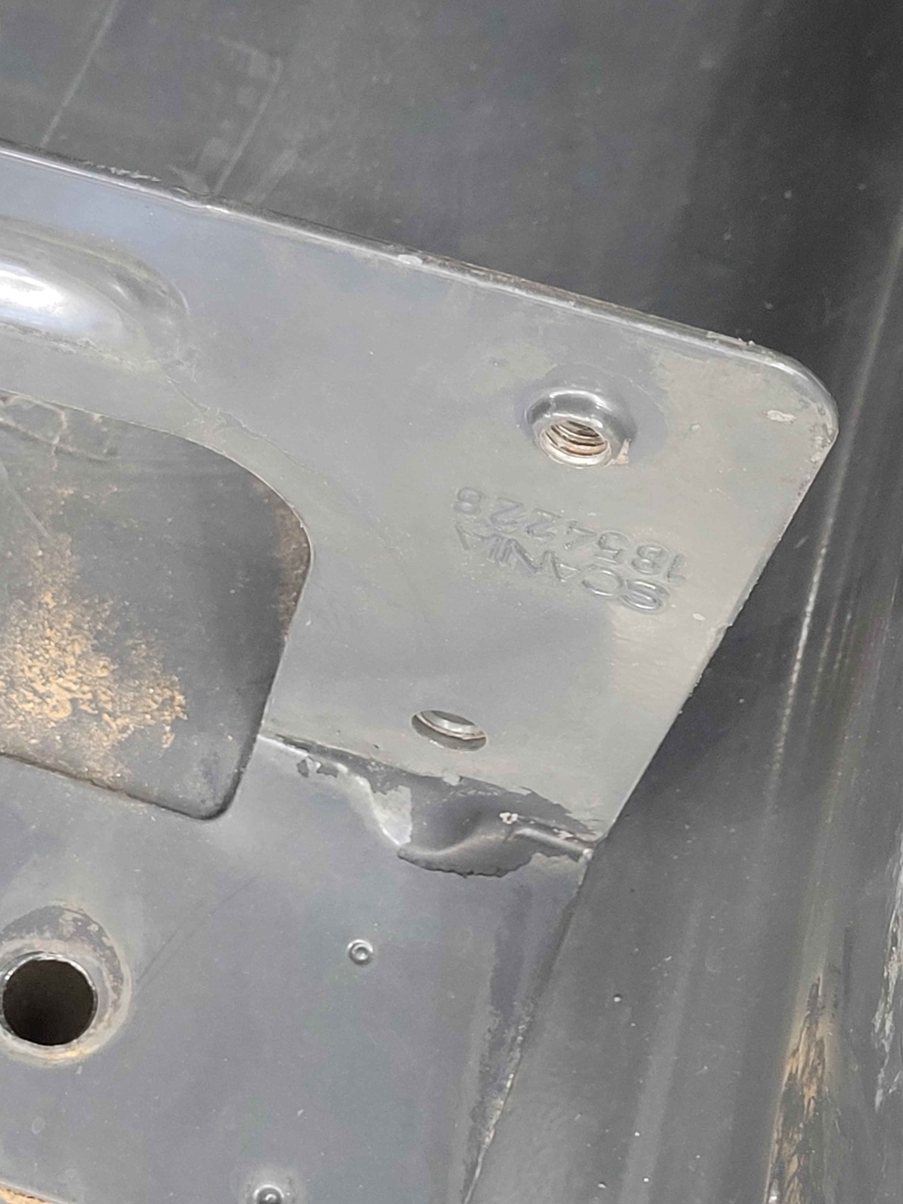 Chapa Estribo Scania G420 2010 E 2011  1854228 Não Se Aplica 5