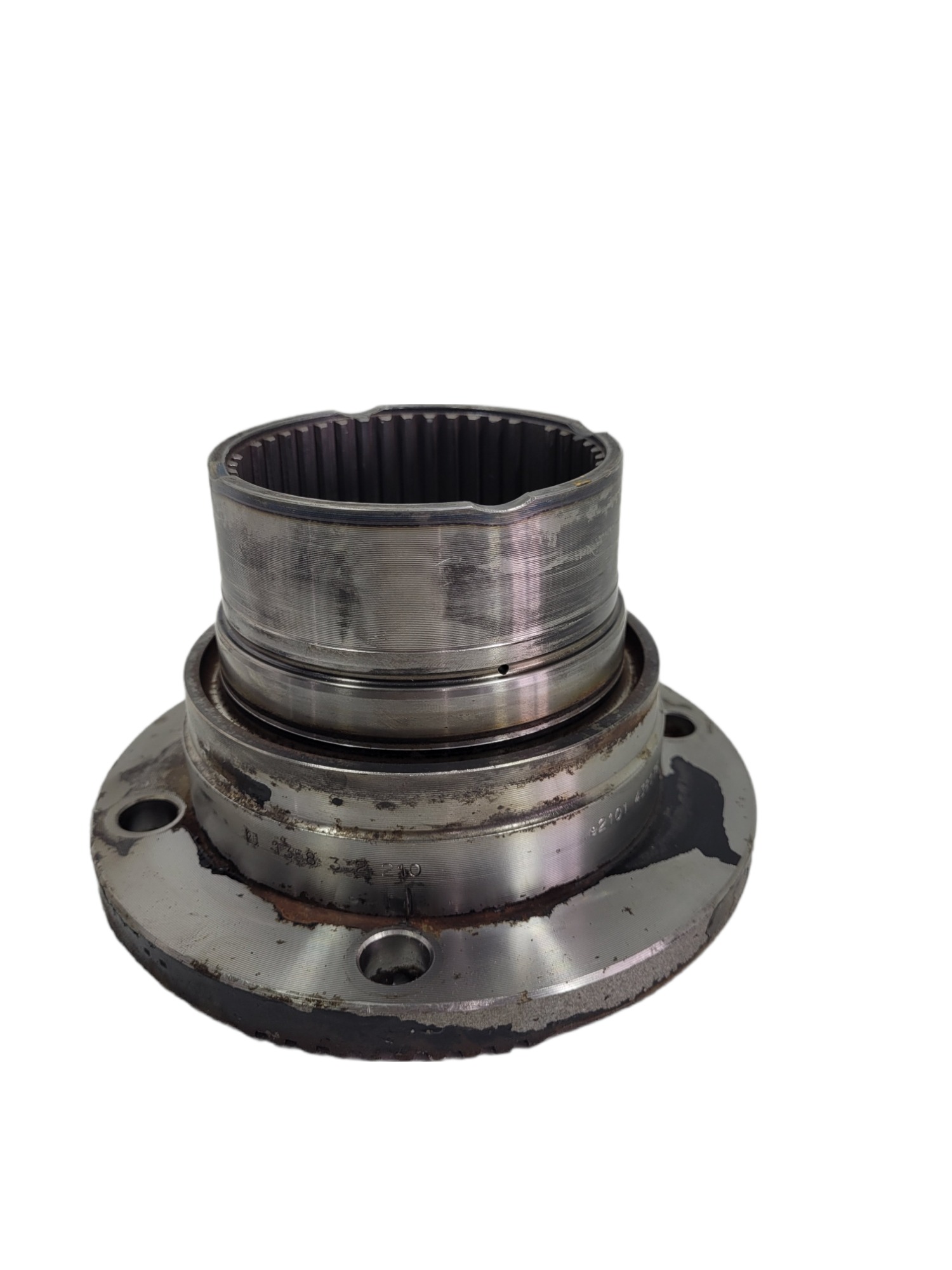 Flange Reto Saida Caixa Zf 1650 Volvo Fh 2