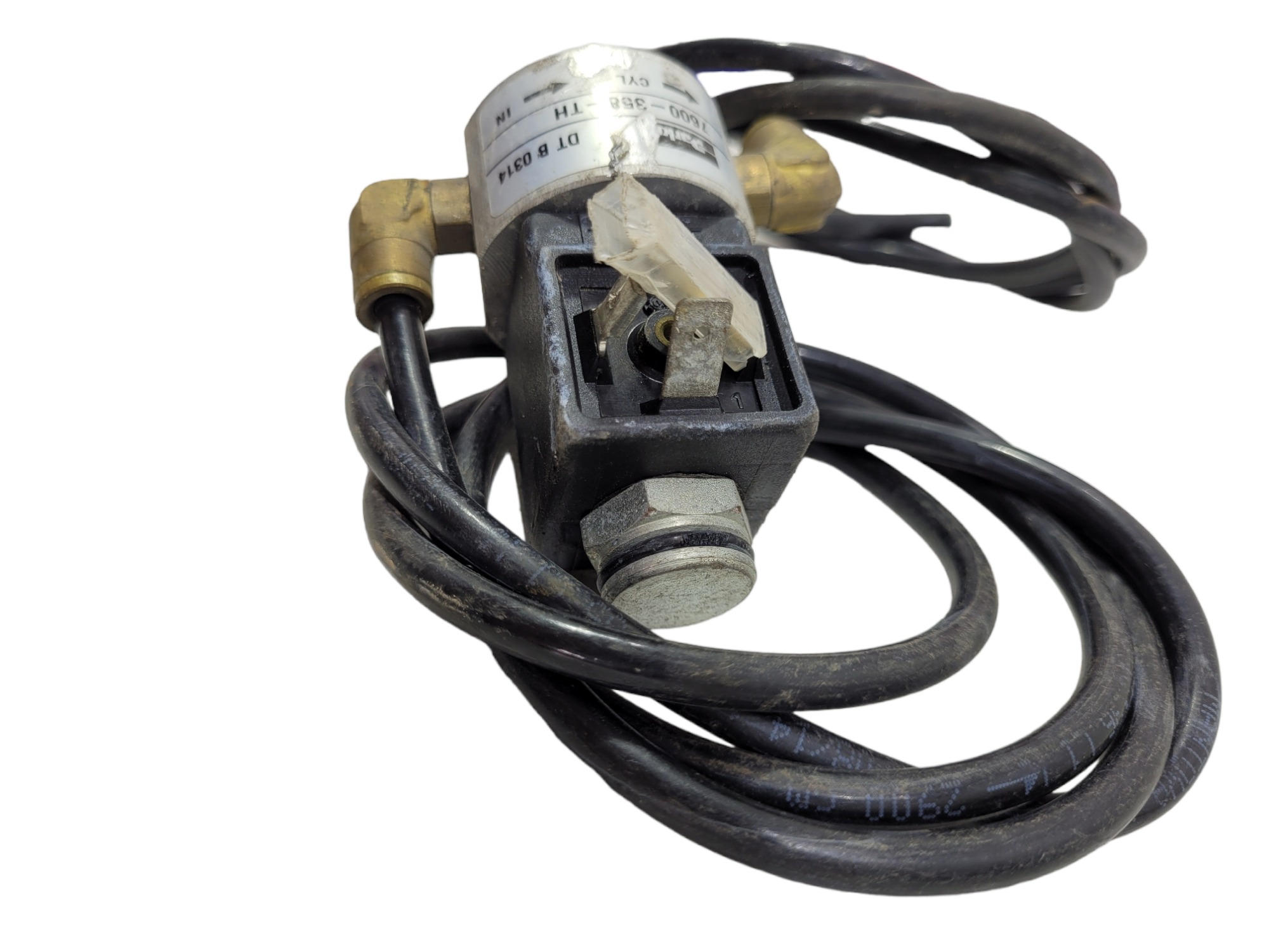 Válvula Solenoide Freio Motor M Benz Parker 7600-358tf 4