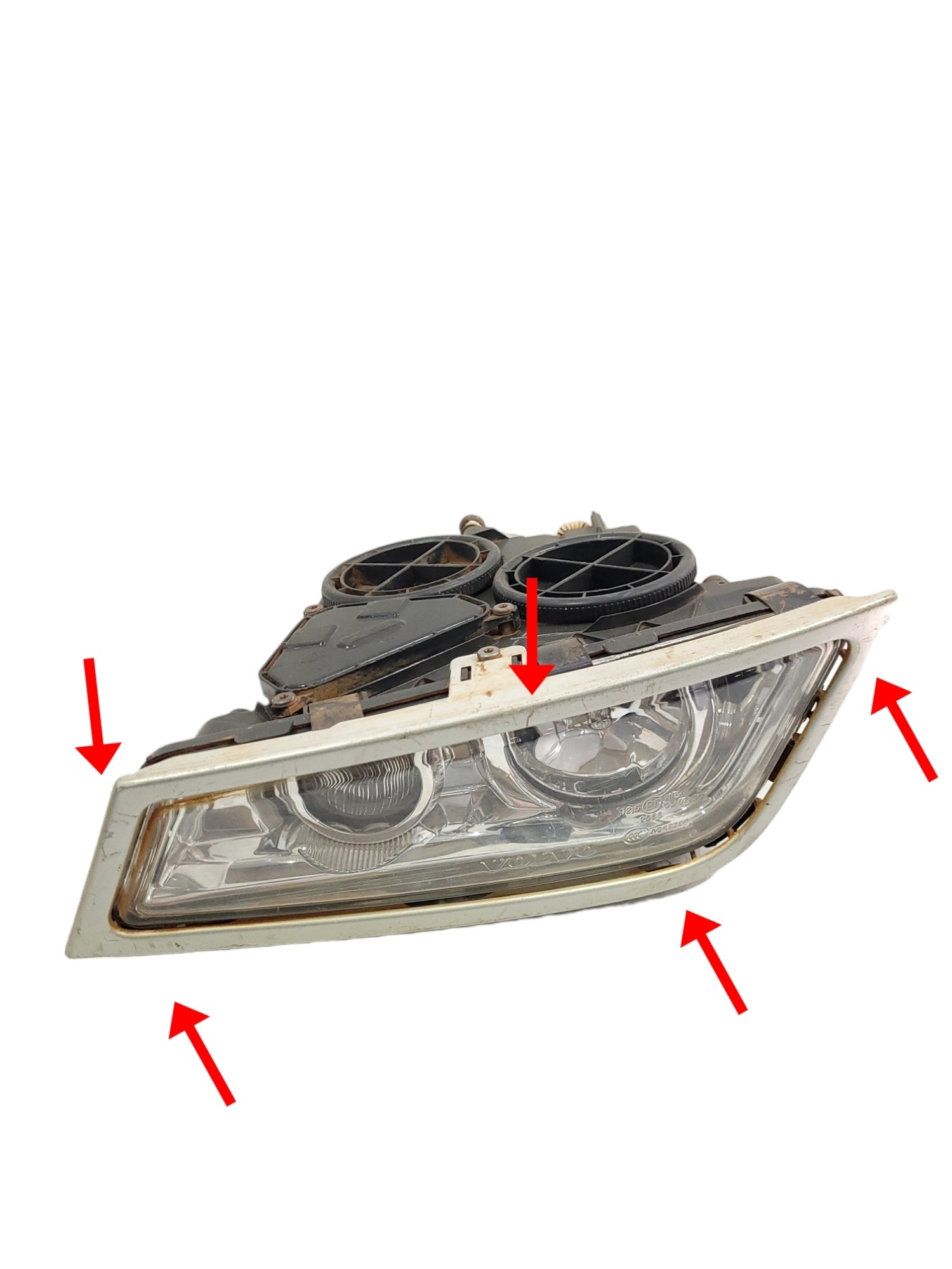 Farol Milha Esquerdo Volvo Fh A047359 Transparente 6