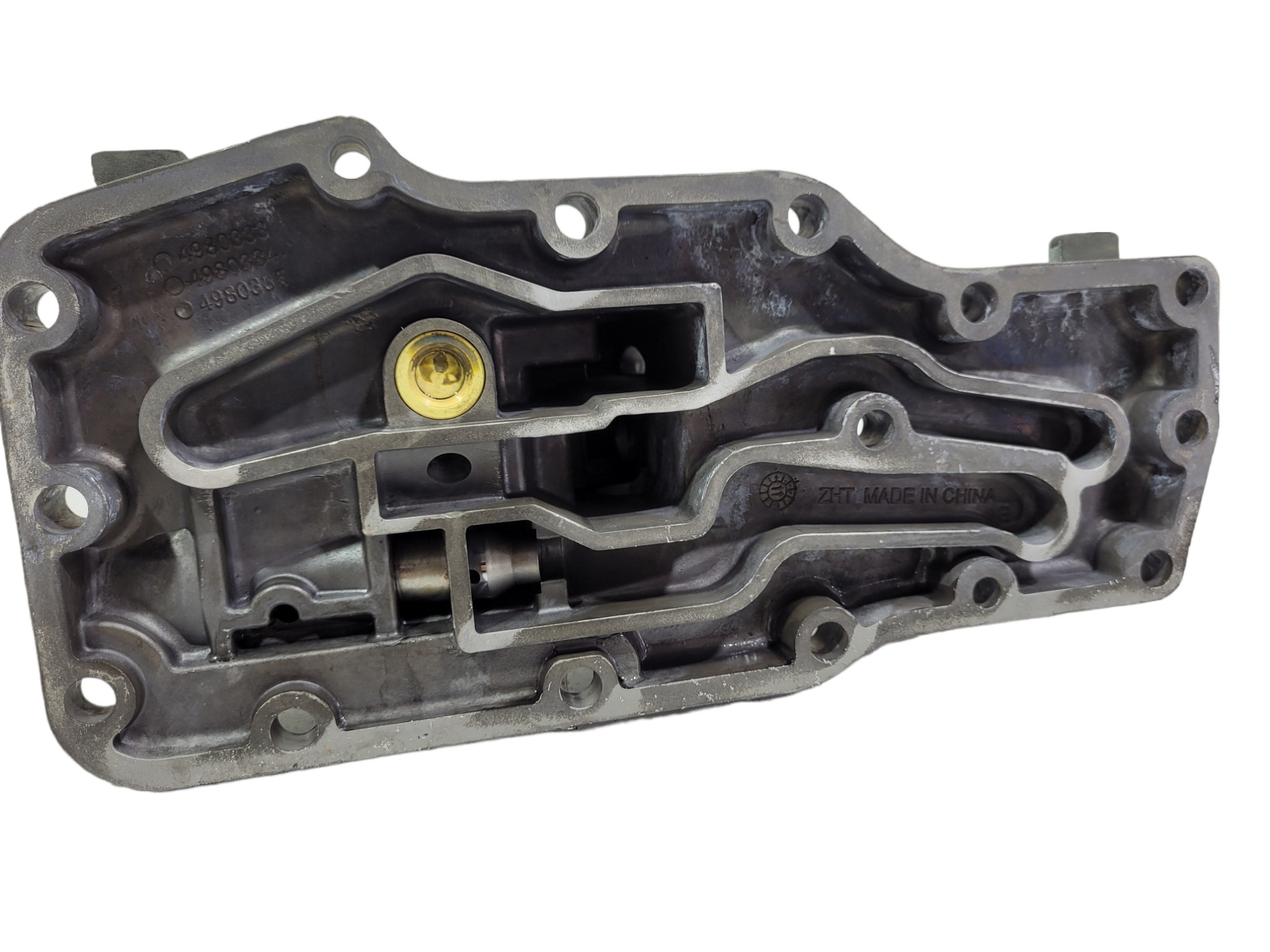 Suporte Filtro De Óleo Motor Cummins Isb 4 E 6cc 4980333 Nao Se Aplica 3