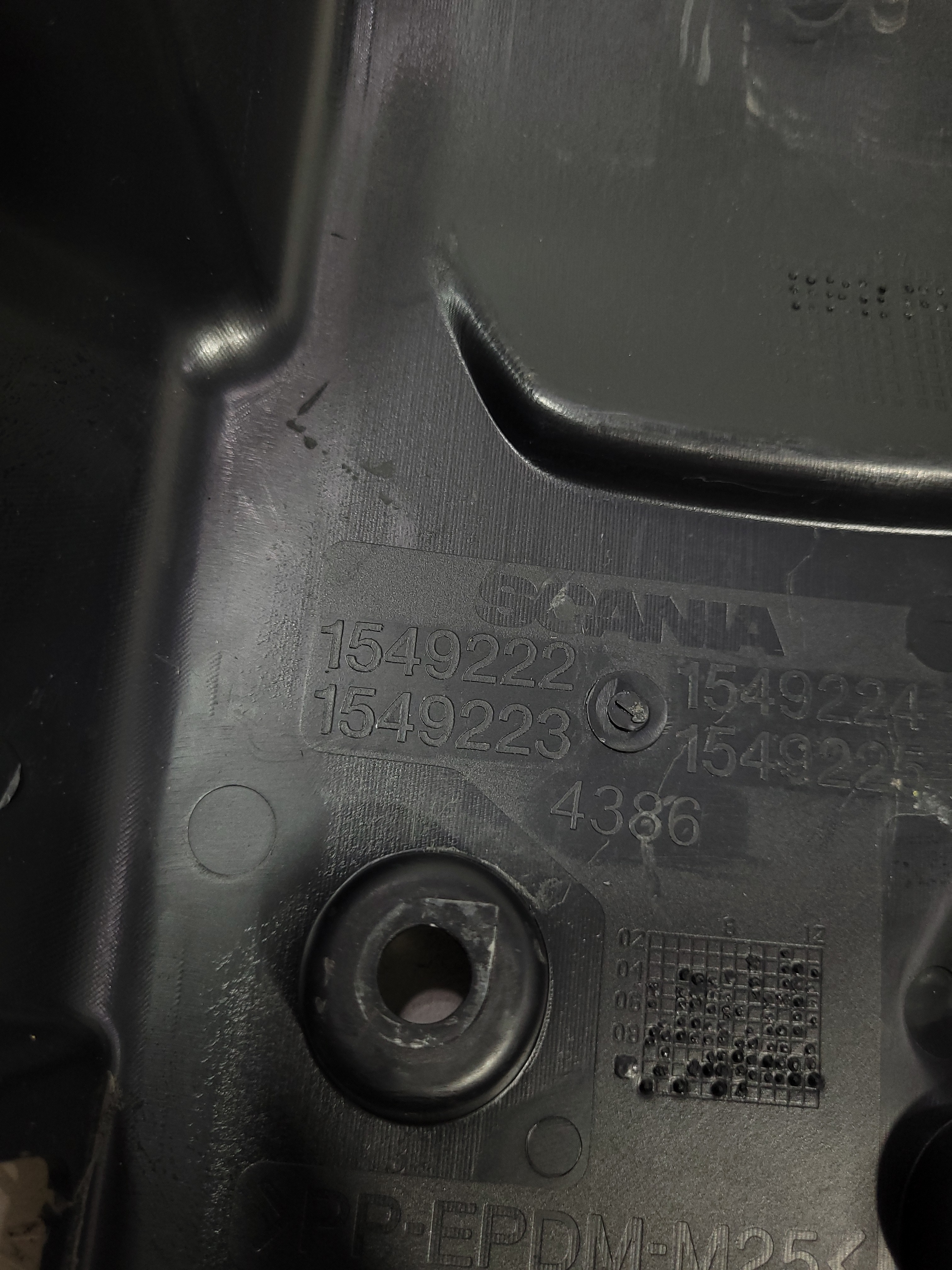 Guarnição Coluna Direção Inferior Scania – N 1549222 5