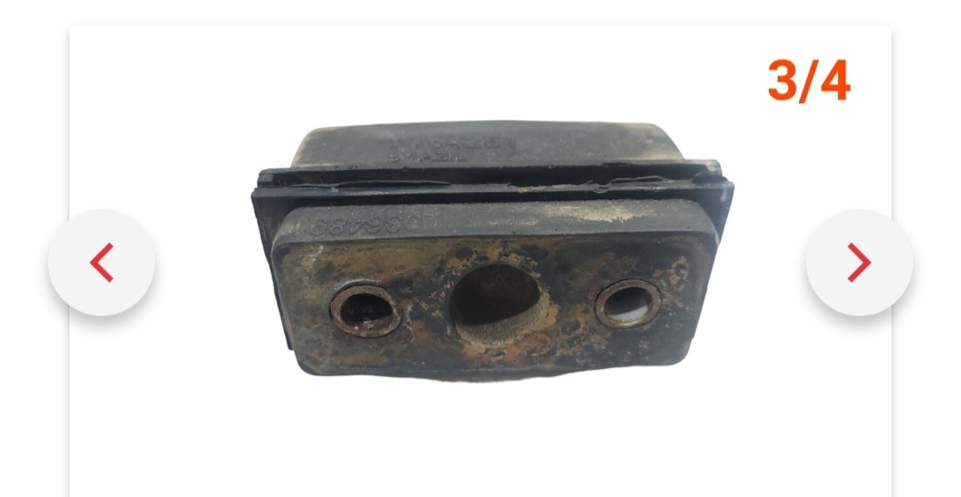 Coxim Inferior Fixação Volvo Fh 3154251 1