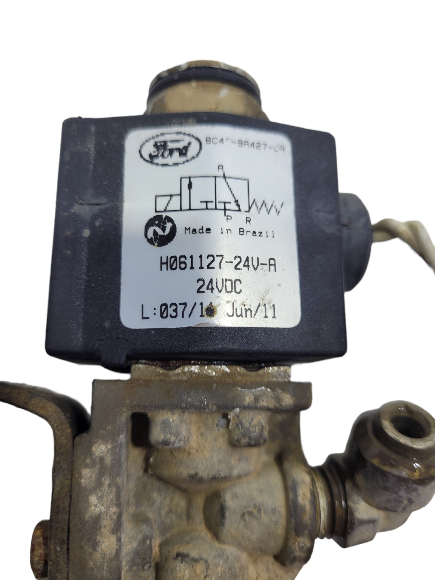 Válvula  24v Acionamento Reduzida E Freio Motor ford 7