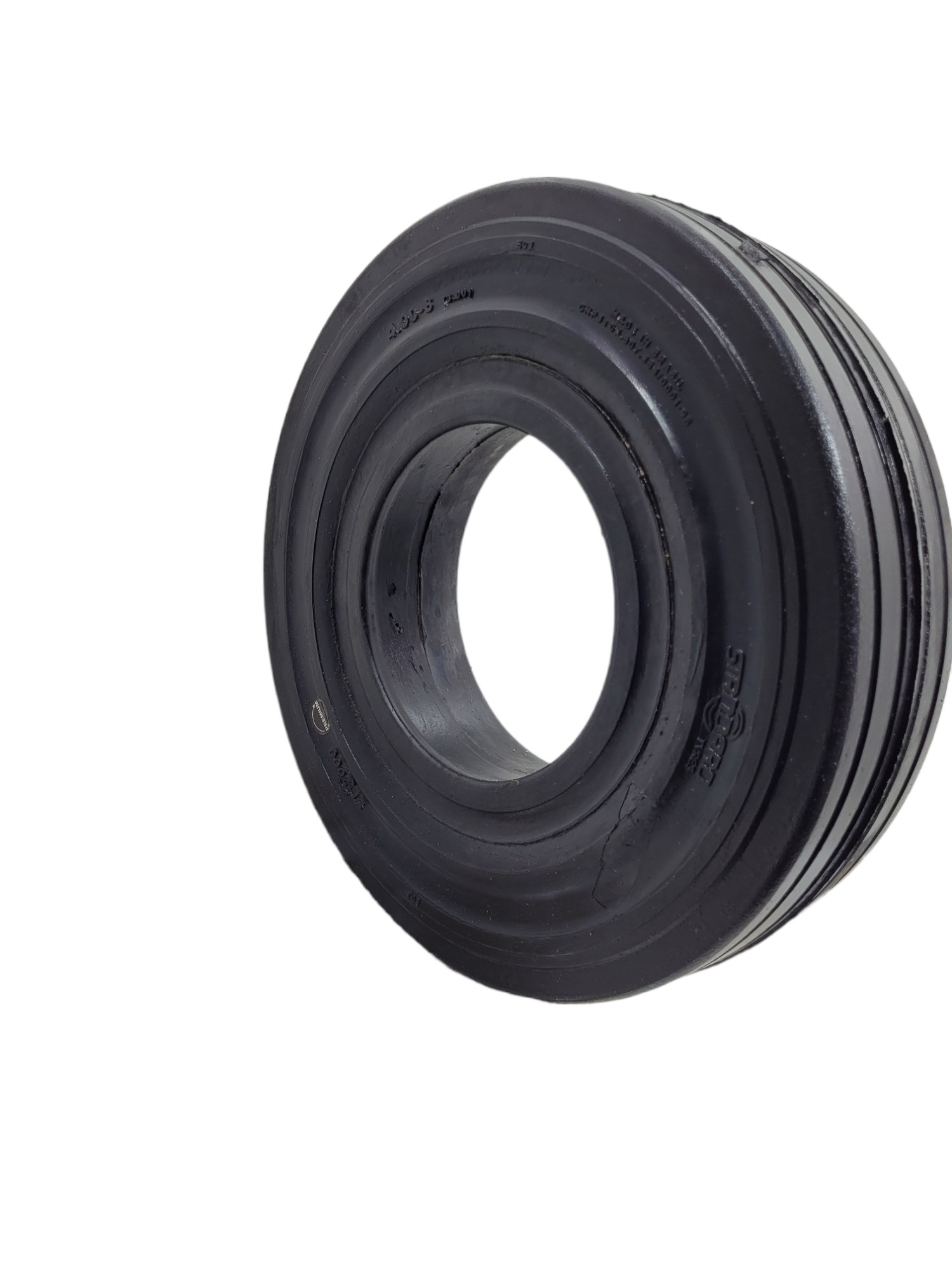 Pneu Standart Tyres St2000 4.00×8 Rim 3 Maciço 6