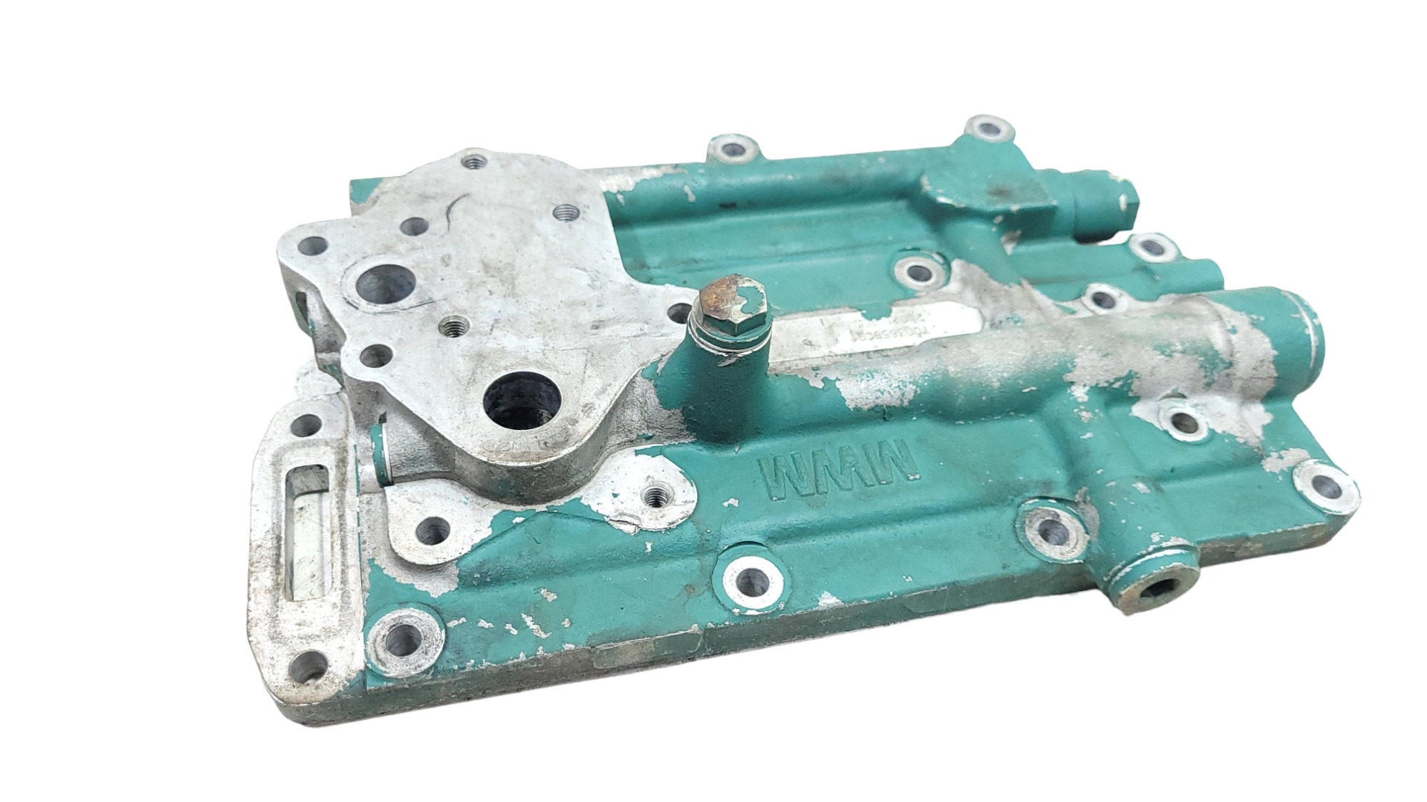 Cabeçote Filtro Lubrificante Motor Mwm 7003659c91 3