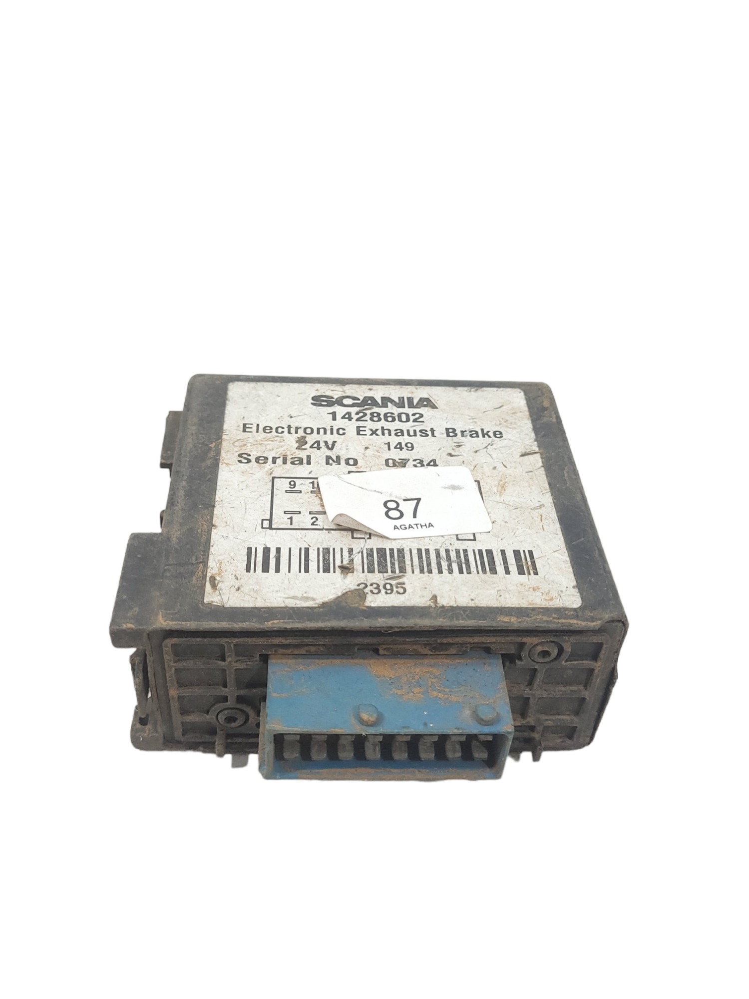 Módulo Controle Eletrônico Freio Motor Scania 124 1428602 1