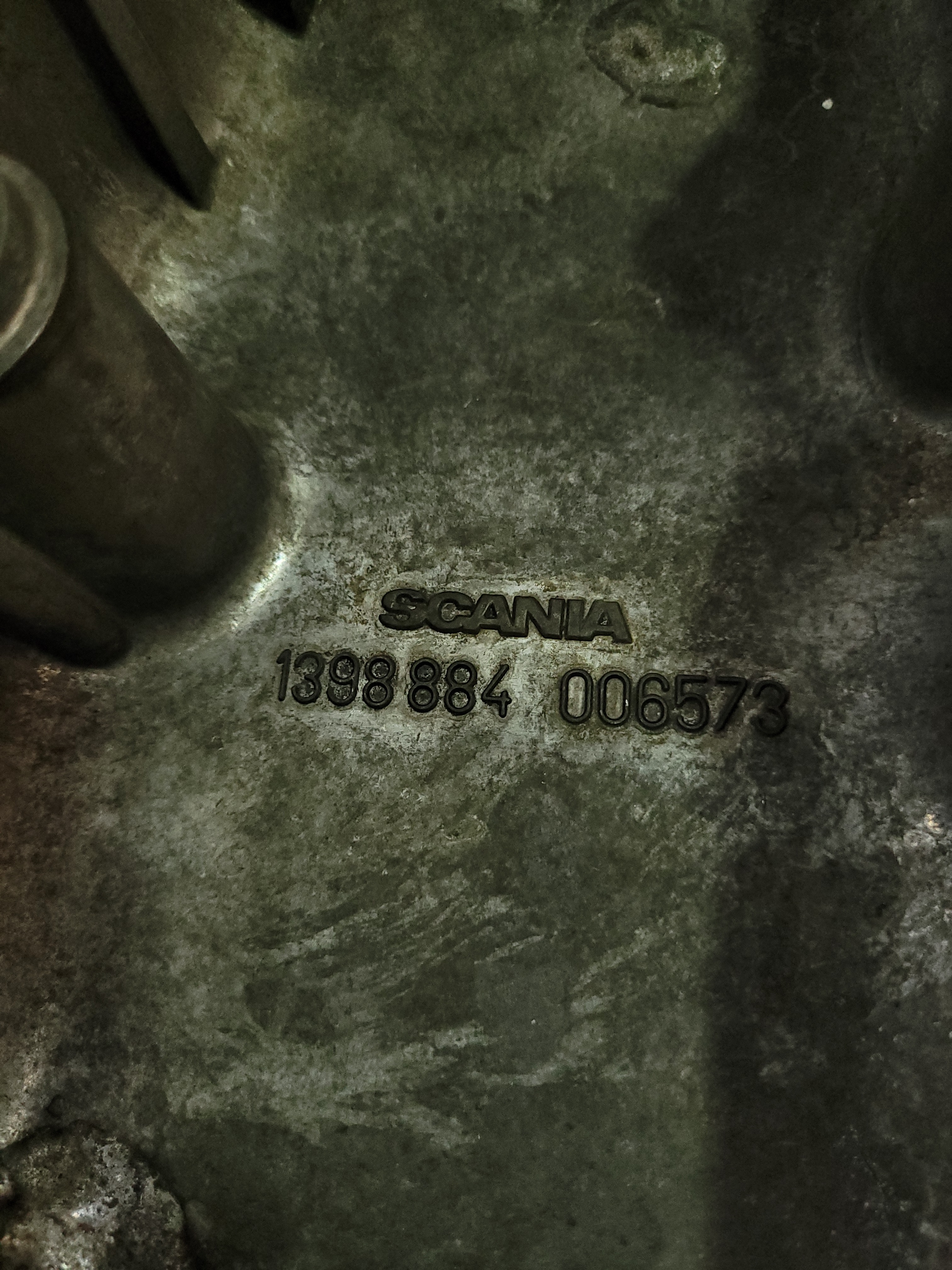 Tampa Valvulas Superior Motor Scania 1241398884 5