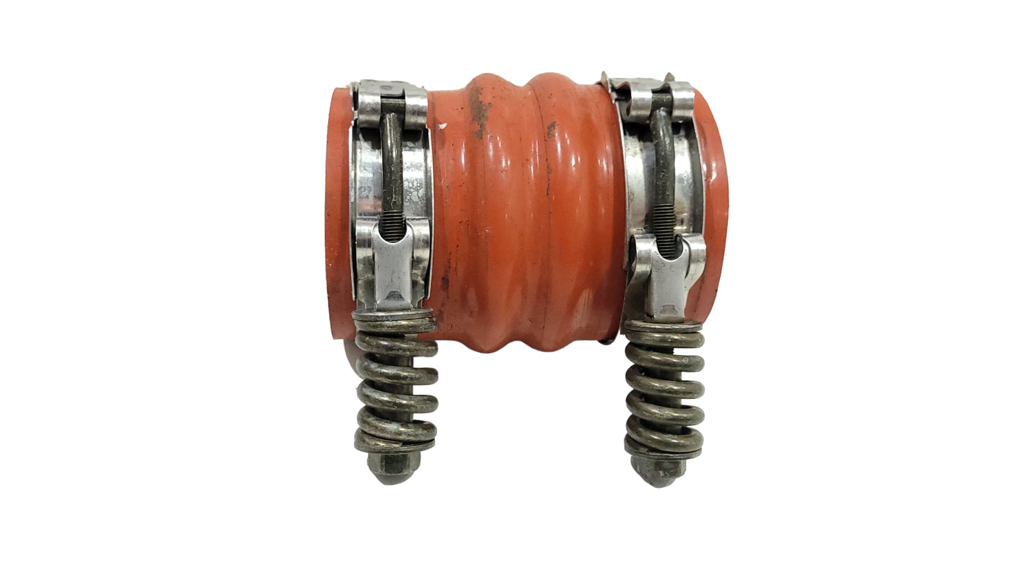 Mangueira Com Abraçadeira Intercooler Foton 1039  Laranja 4