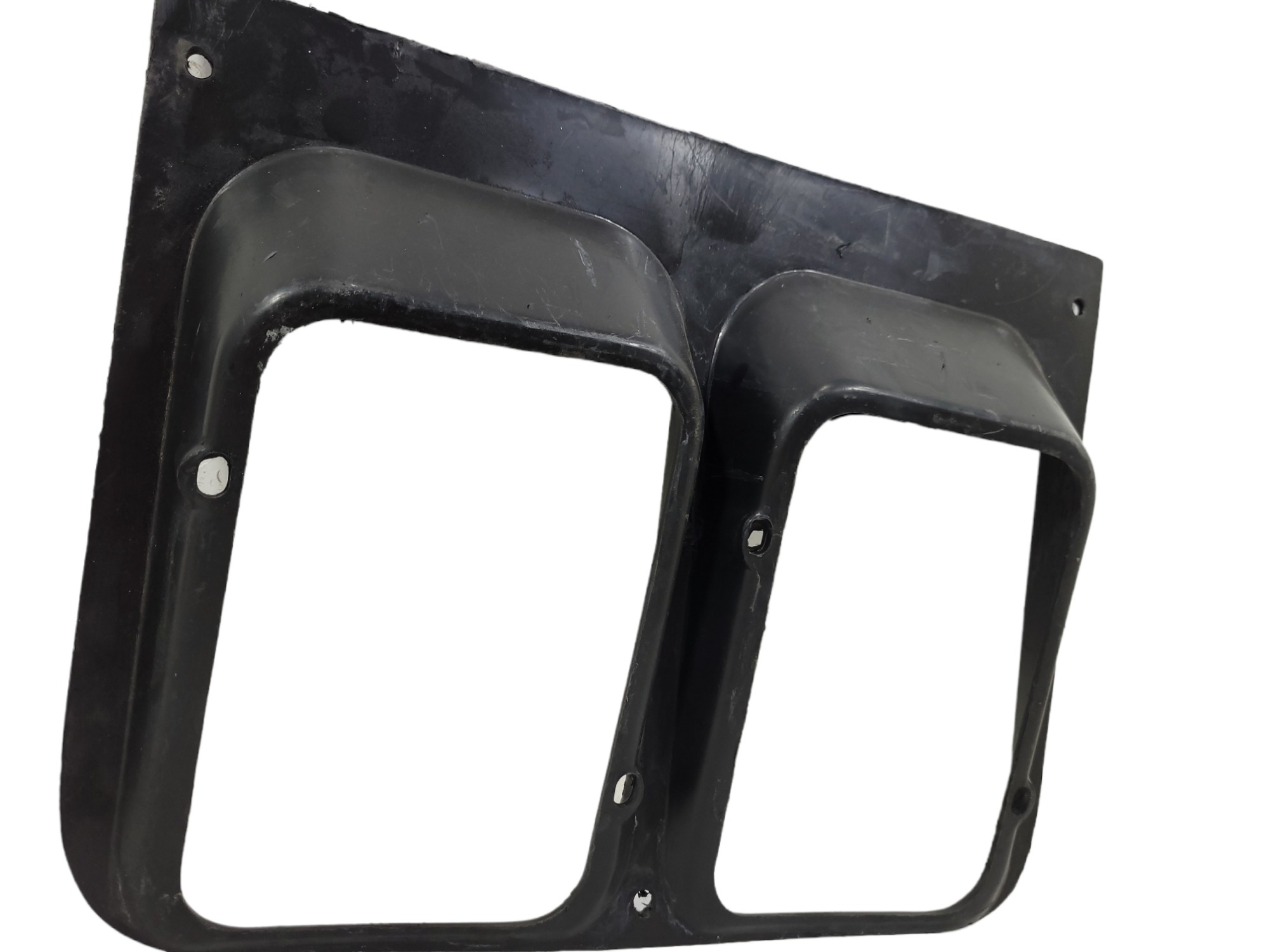 Moldura Farol Acabamento Injetado Preto M Benz 1113 1114 3