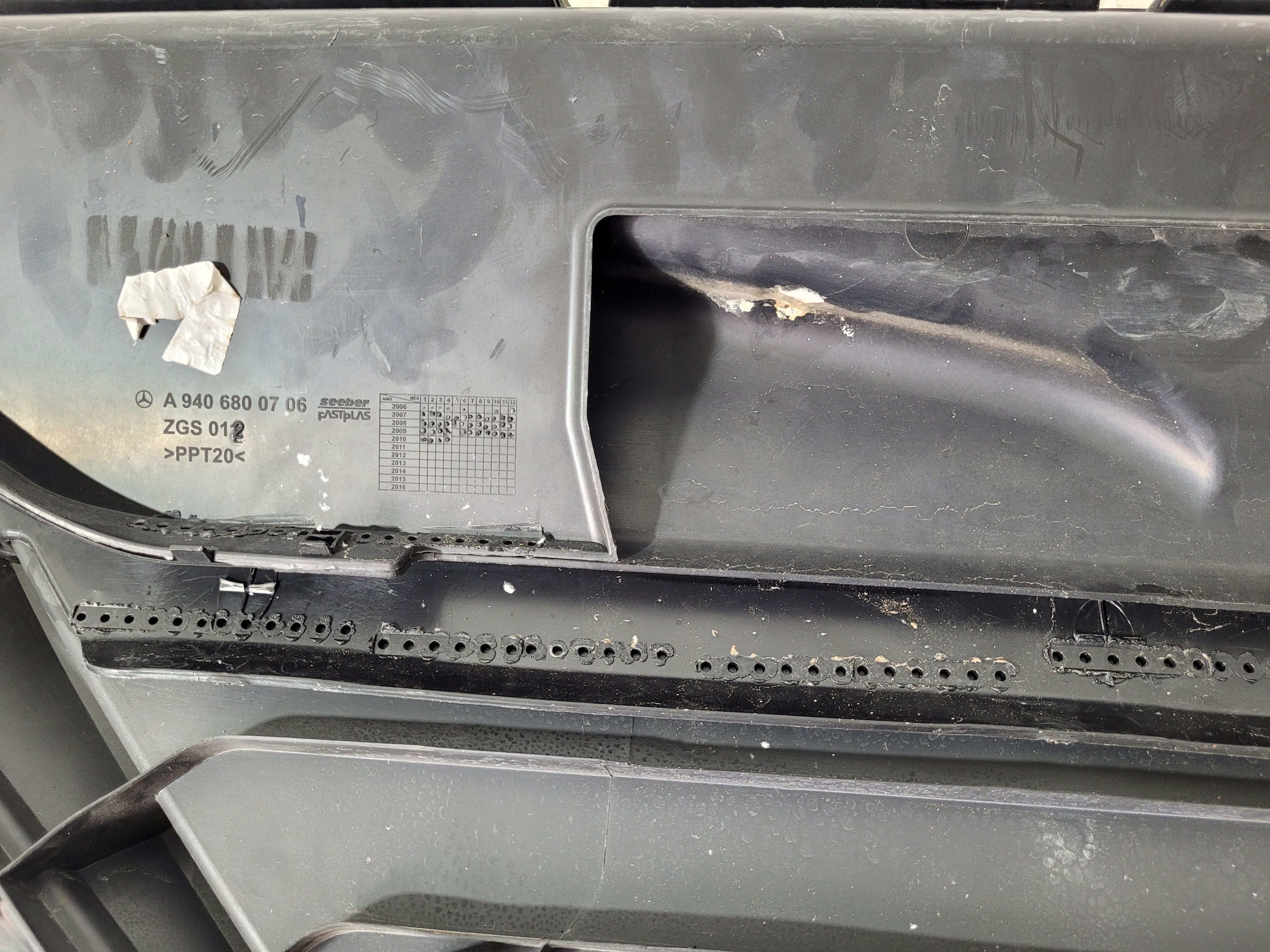 Capa Do Painel Mercedes Benz Axor Ategoa9406800706 6
