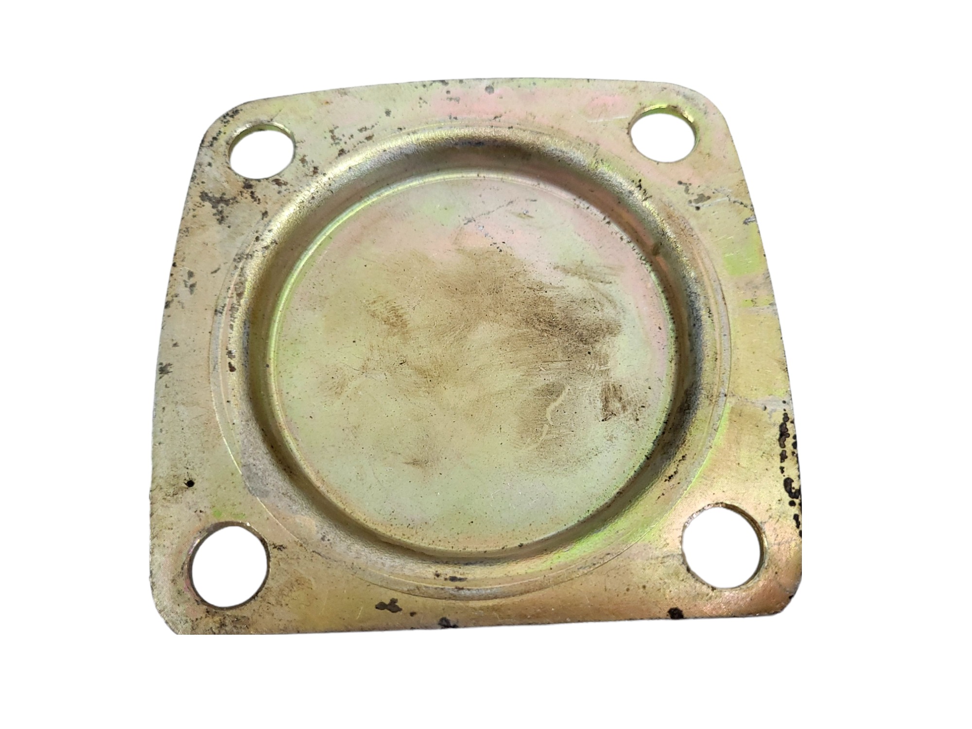 Tampa Da Seletora Caixa Zf 1650 Dourado 4
