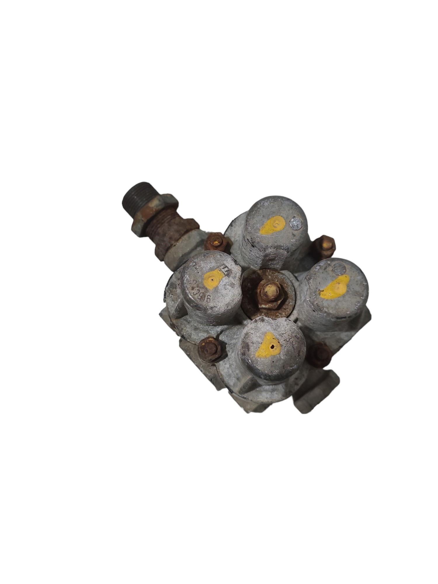 Valvula Freio 4 Guias Com Suporte  Ford Cargo 815 2