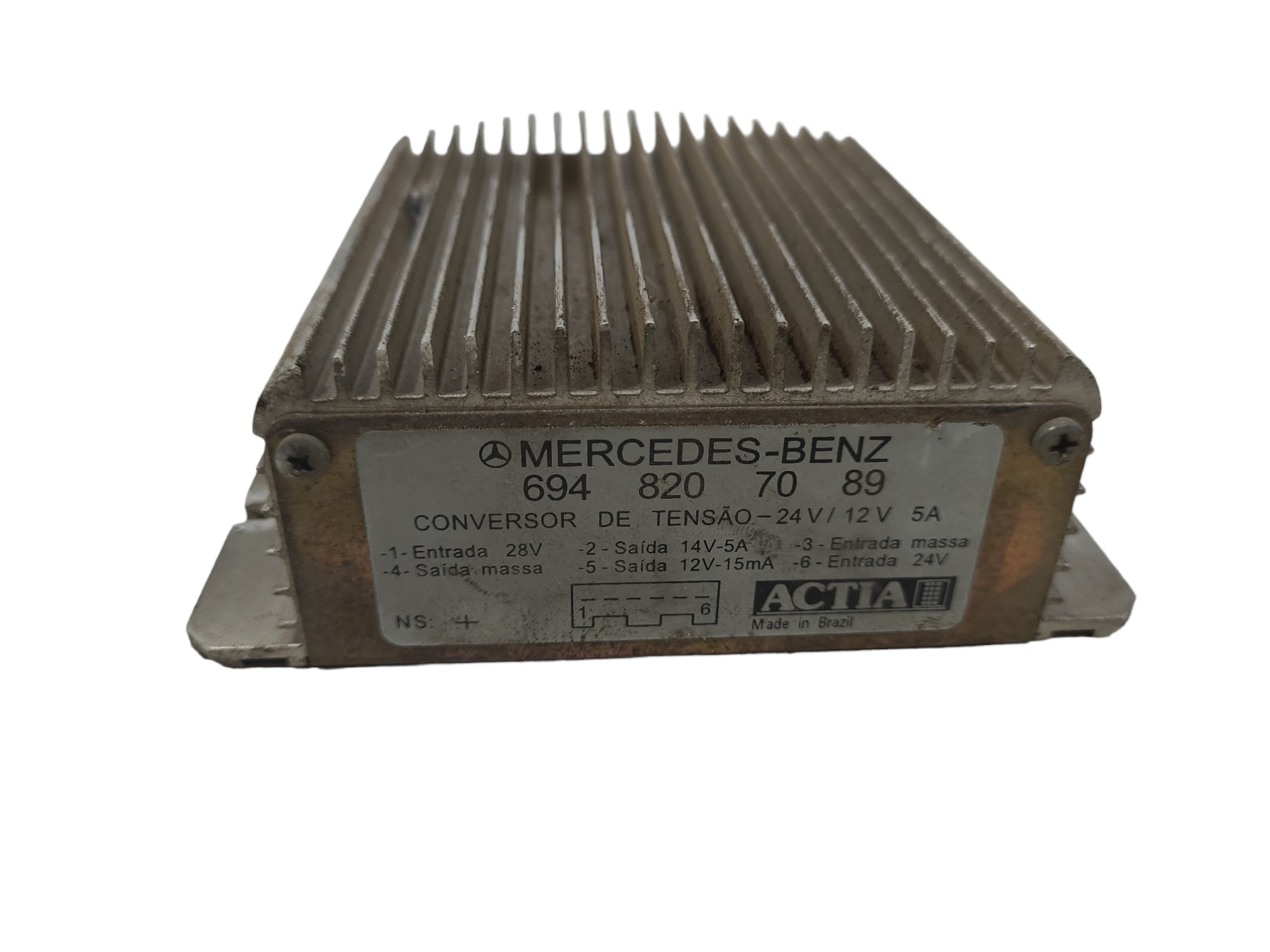 Conversor Tensão M Benz 24 12 A6948207089 2