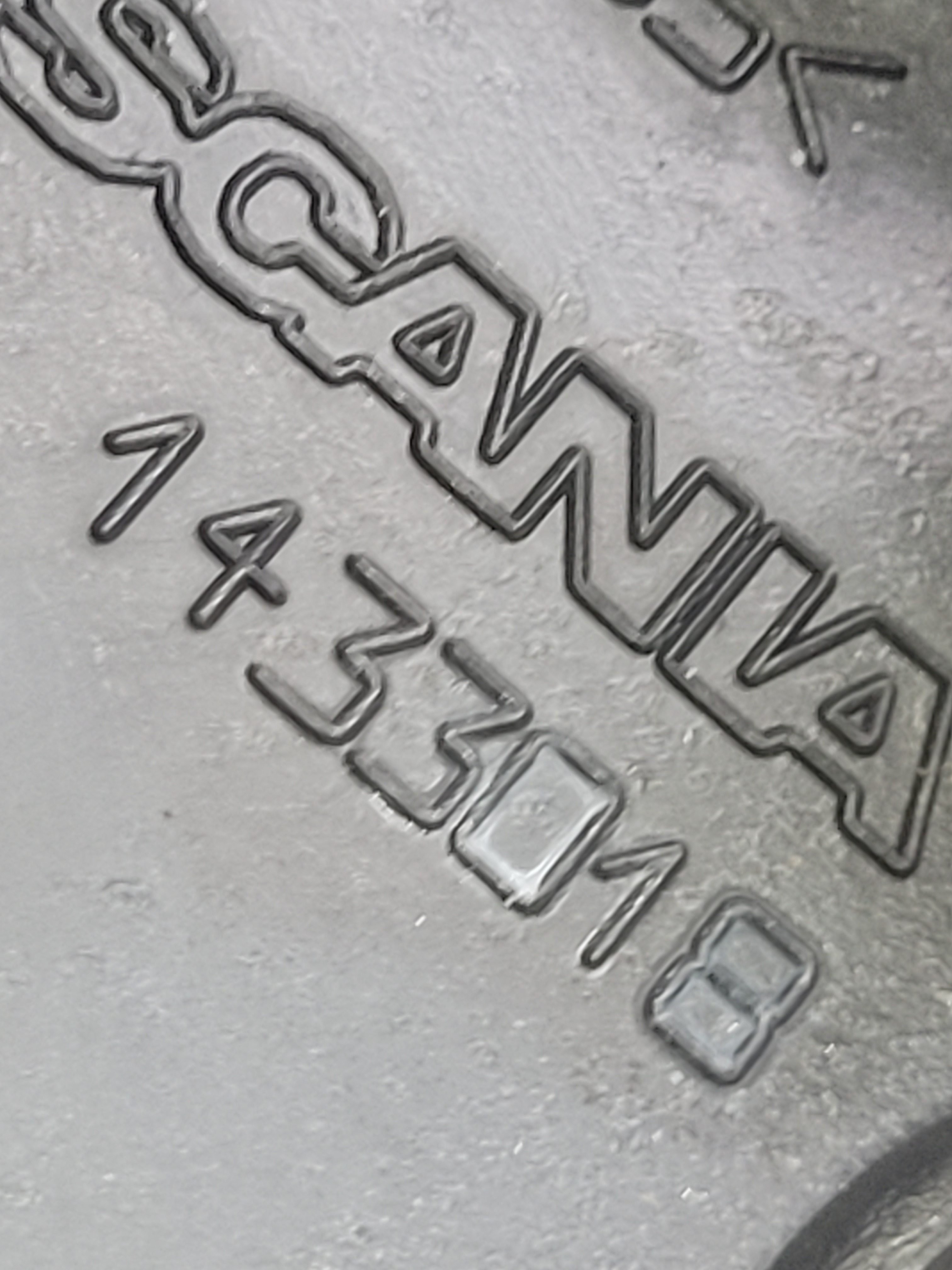Moldura Botões Painel Scania 1433018 5