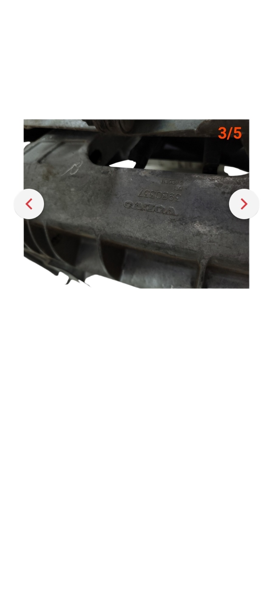 Suporte Coluna Volvo 3980337 5