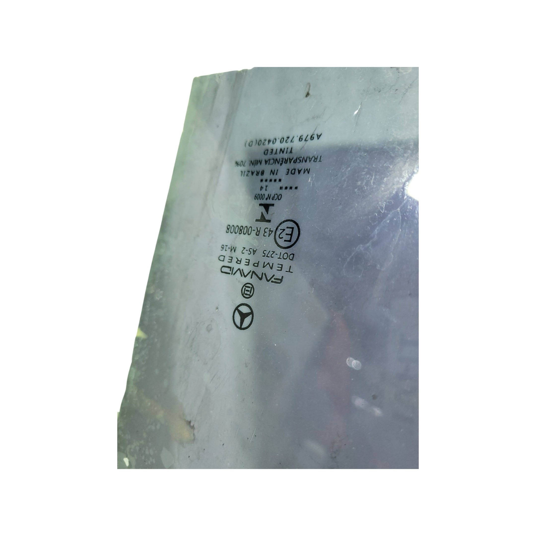 Vidro Porta Dianteiro Mbenz Accelo 815 2014  Ch 5